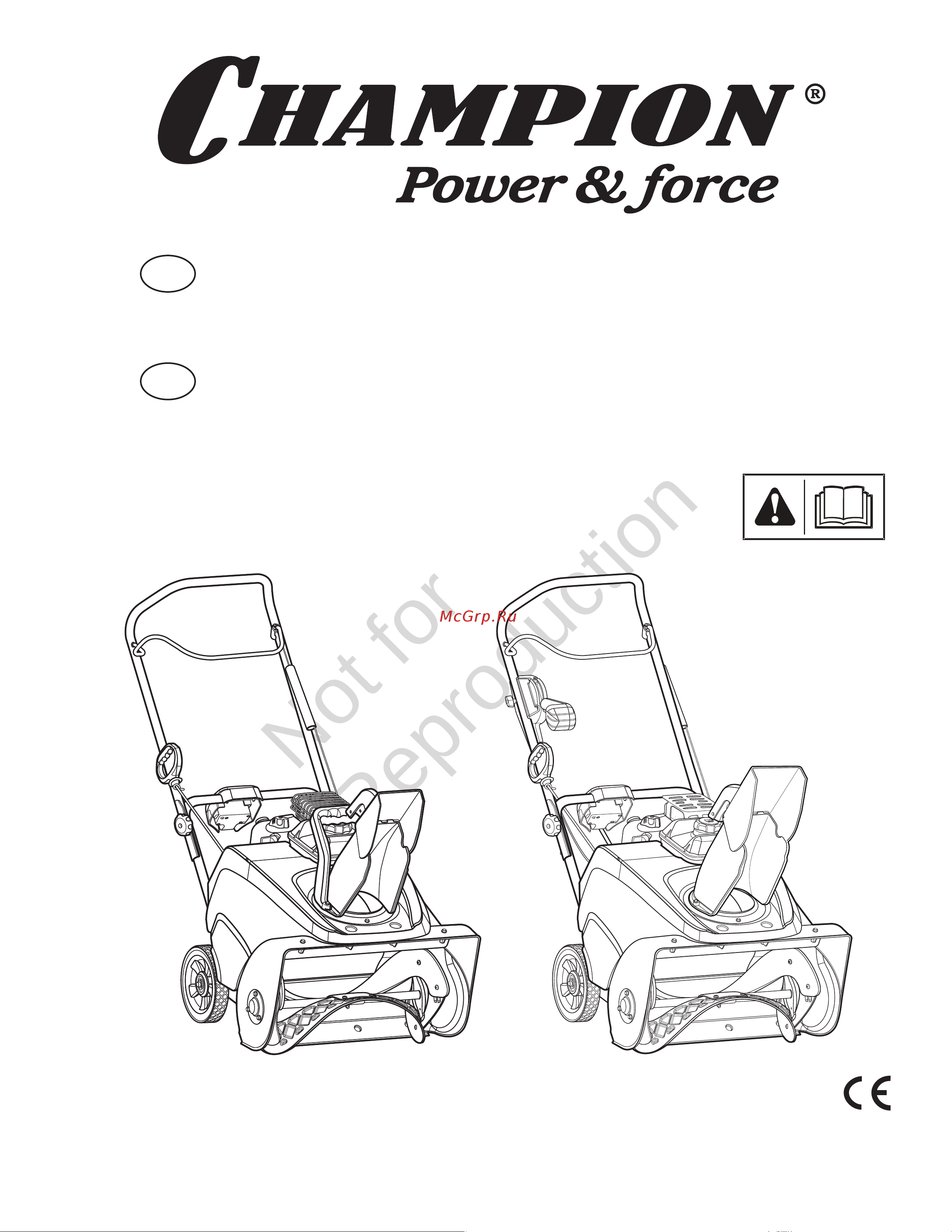 Champion ST 855BS Руководство по эксплуатации онлайн