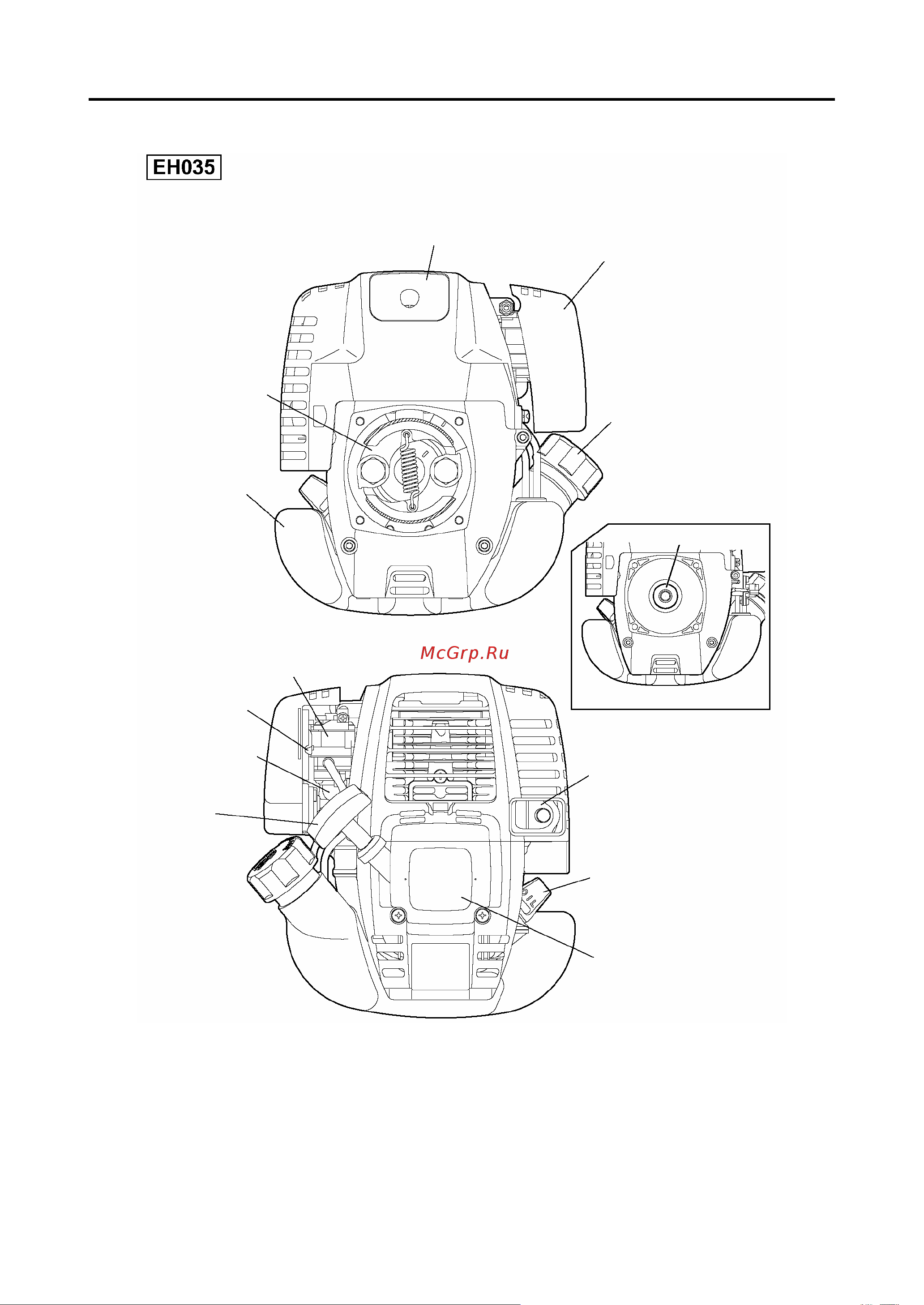 Caiman MB 33S Supertiller [9/23] Компоненты