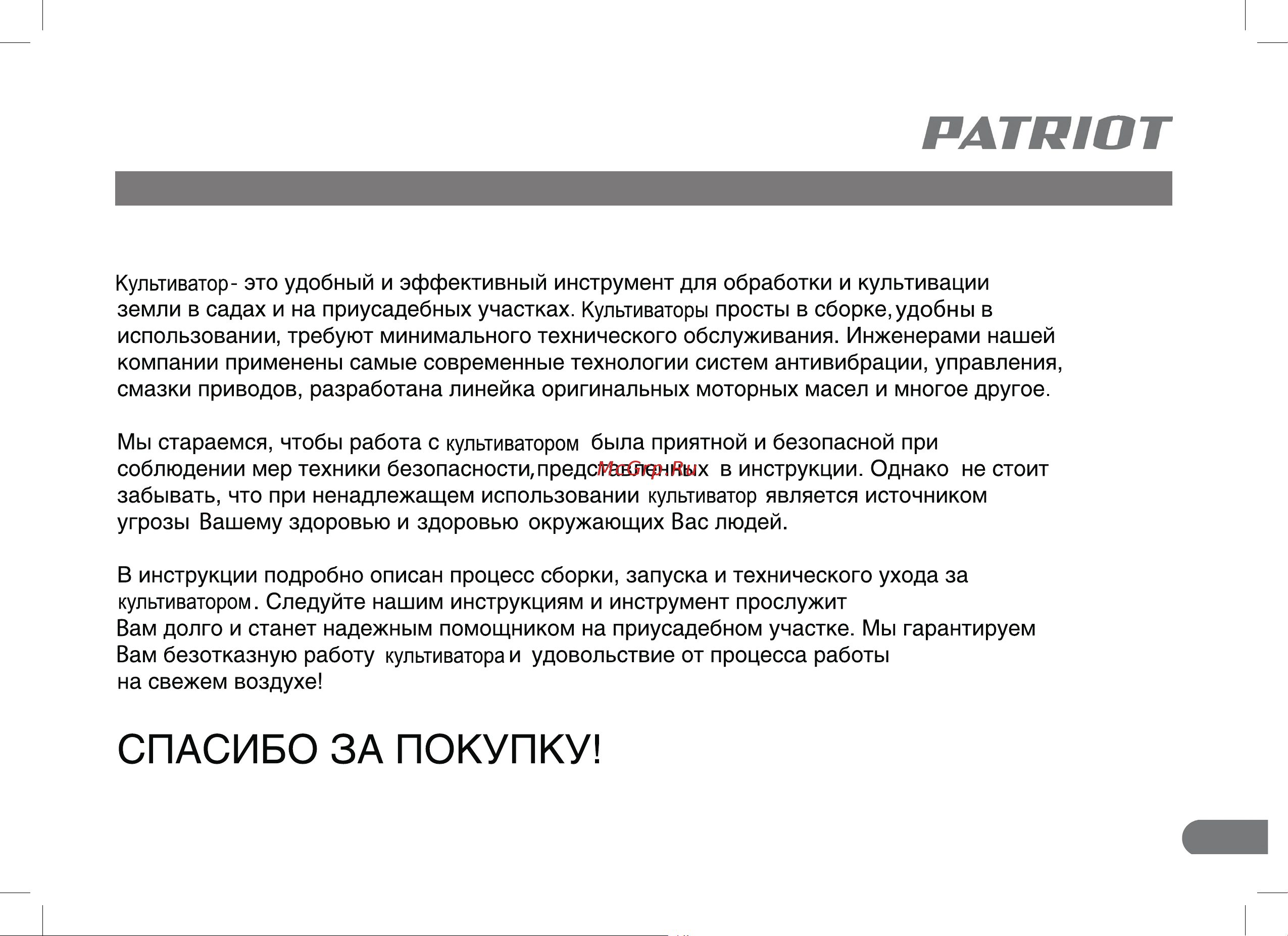 Patriot T 2030 Denver 460104400 Руководство по эксплуатации онлайн [3/22] 769536