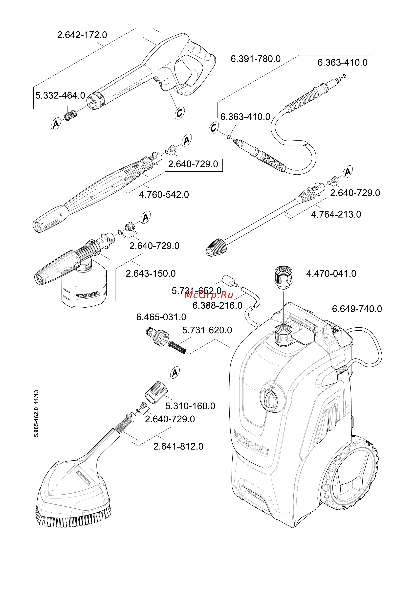 Karcher K 7 Compact 1.447-002.0 Руководство по эксплуатации онлайн [277/278] 769538