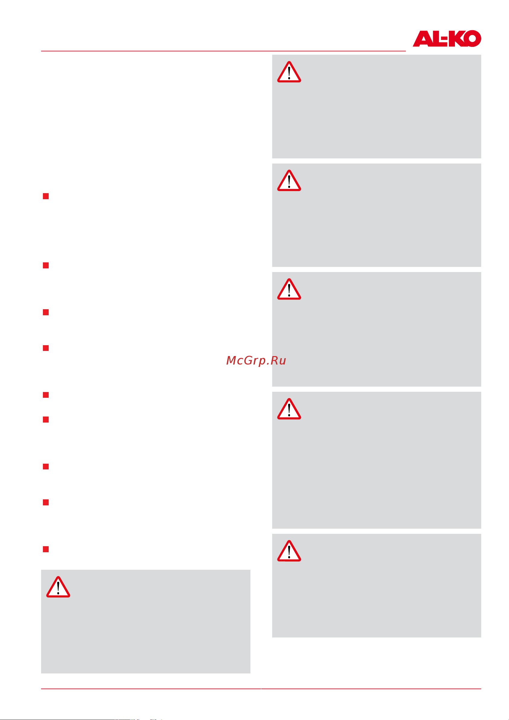 Al-Ko Easy Crush МH 2800 (112854) [29/188] Werkhouding en werktechniek