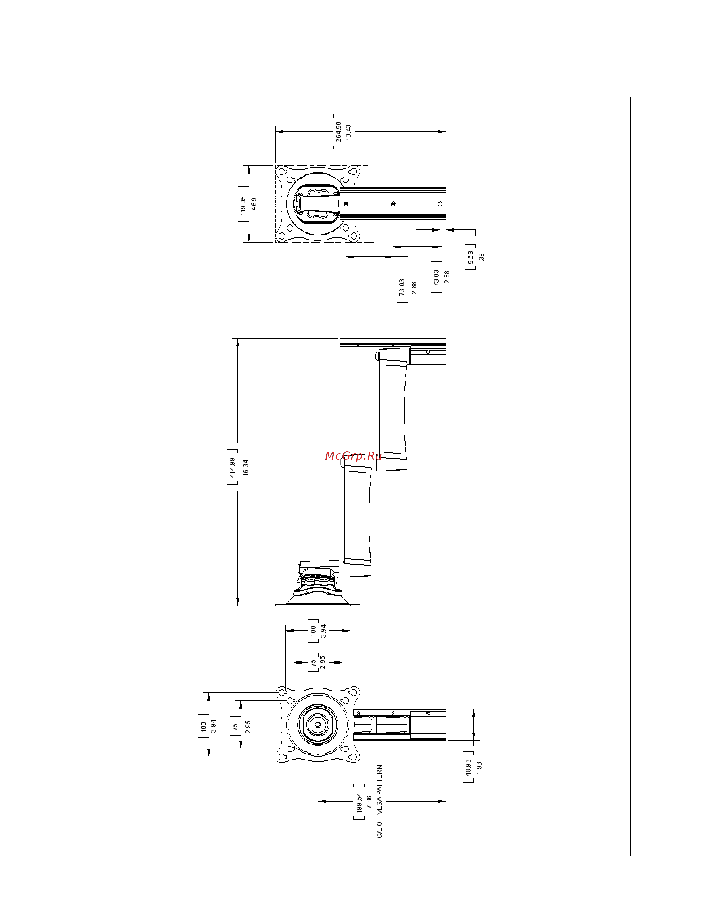 IC MOUNTS iC-SP-DA2 [10/88] Dimensions