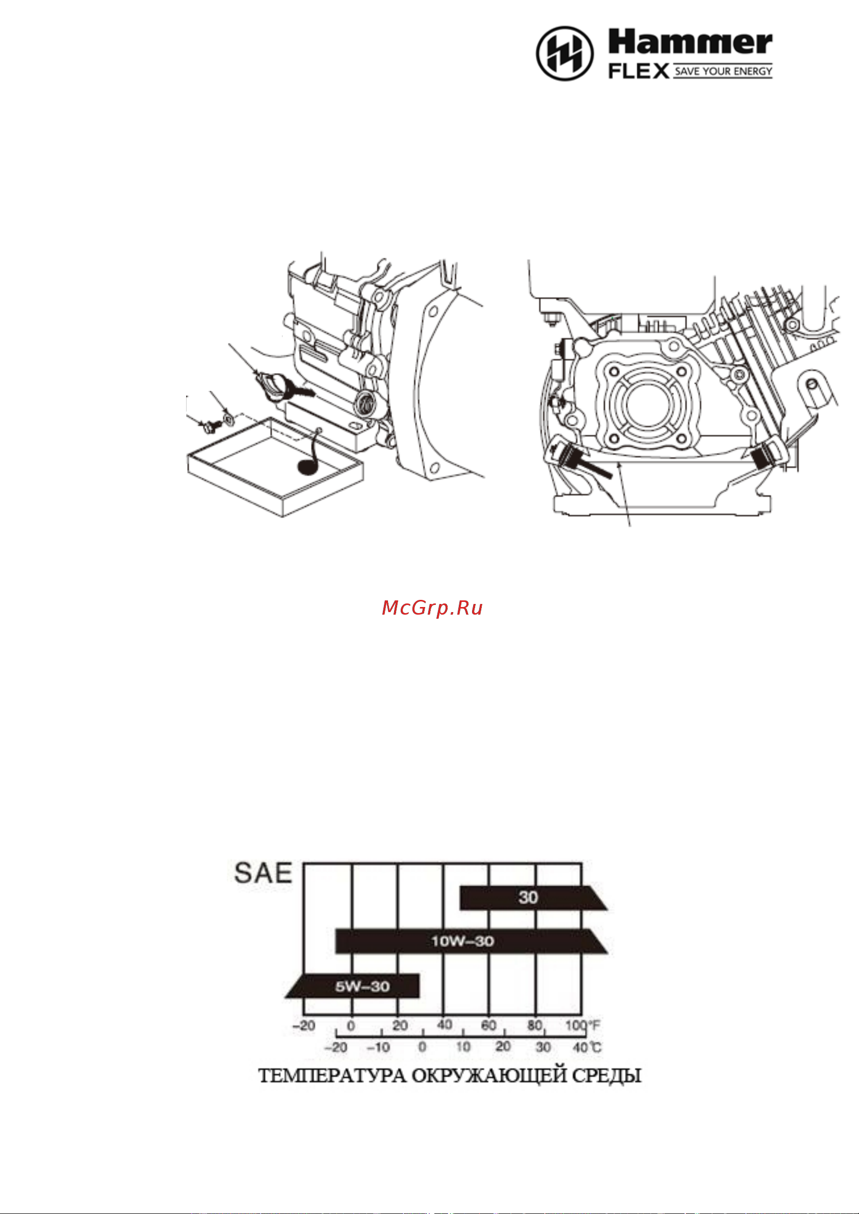 Hammer MTP4000 [14/21] Масляный щуп