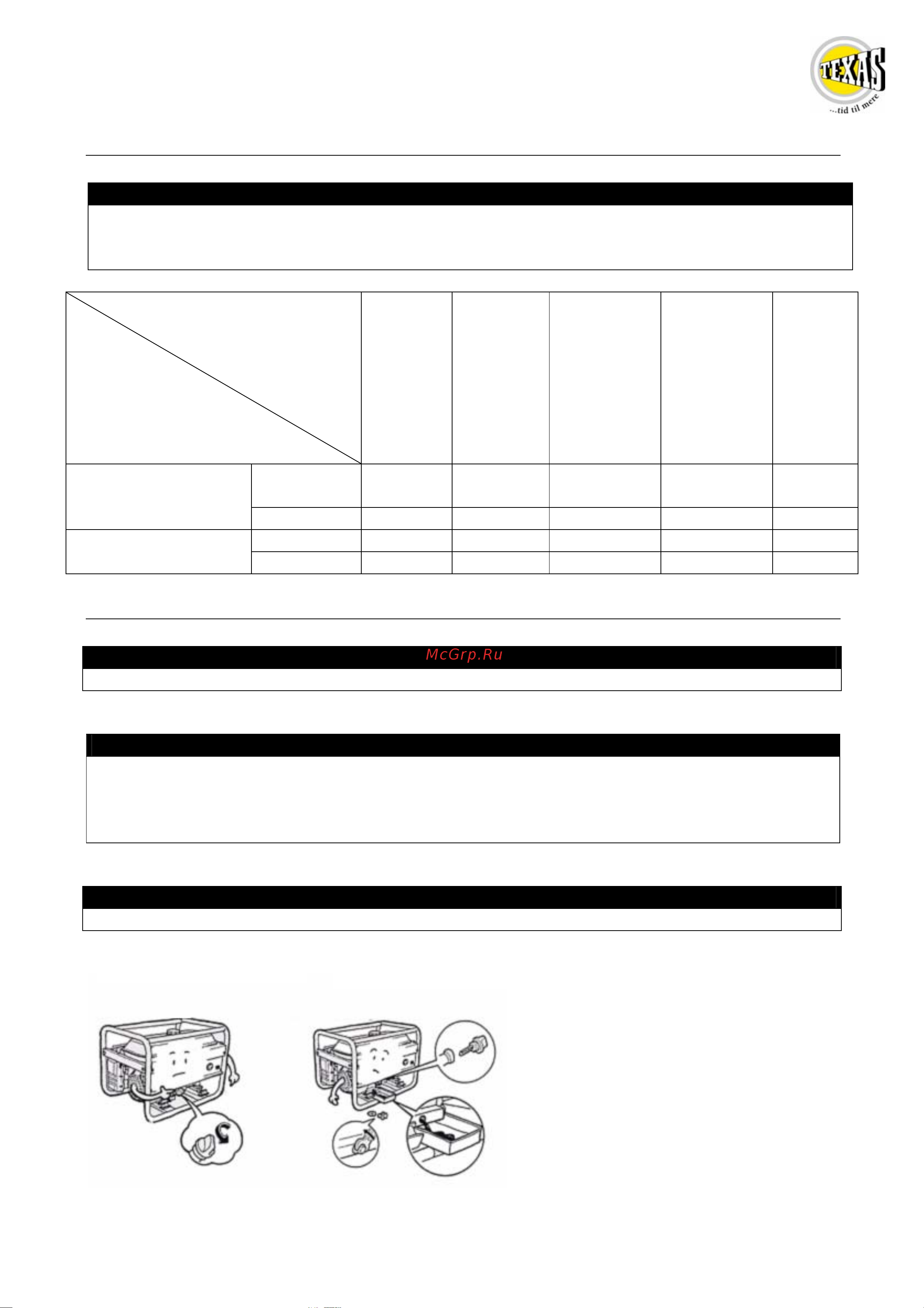 Texas TGH 2700 Руководство по эксплуатации онлайн [9/12] 769694