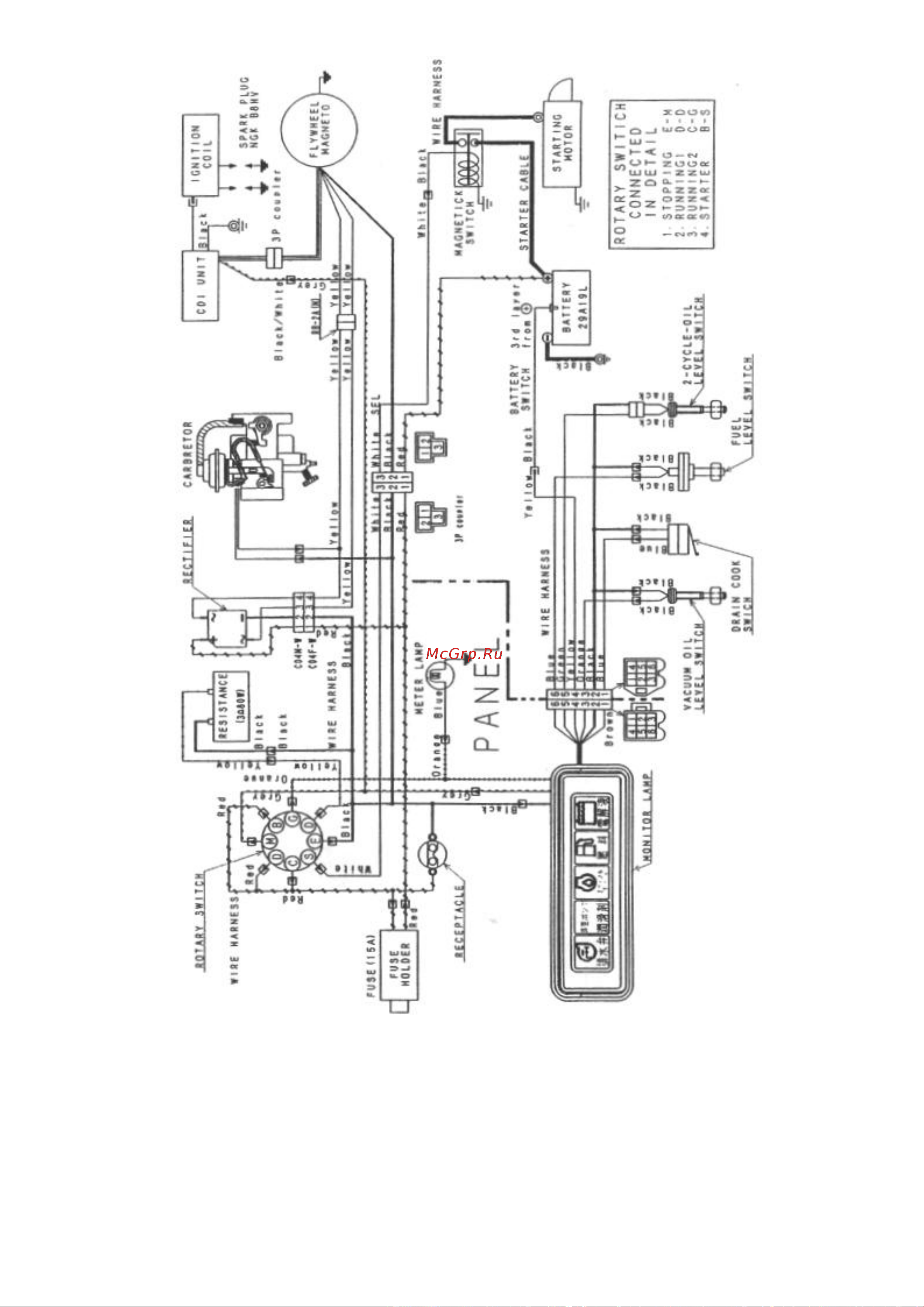 SHIBAURA TF745MH-A [40/41] Без электростартера