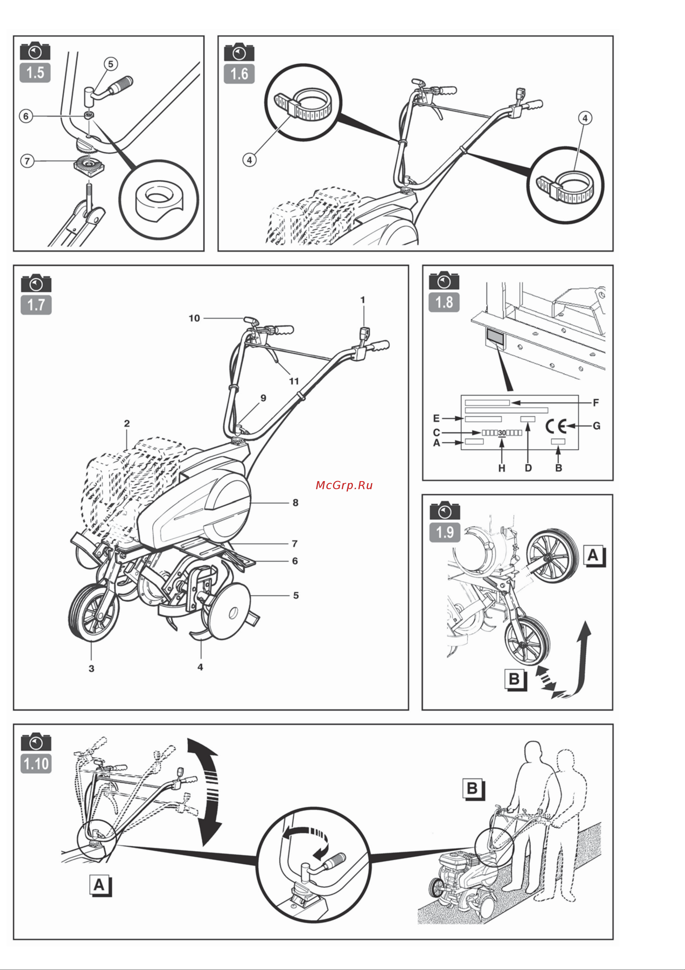 MasterYard ELITE 65L C Руководство по эксплуатации онлайн [3/12] 769775