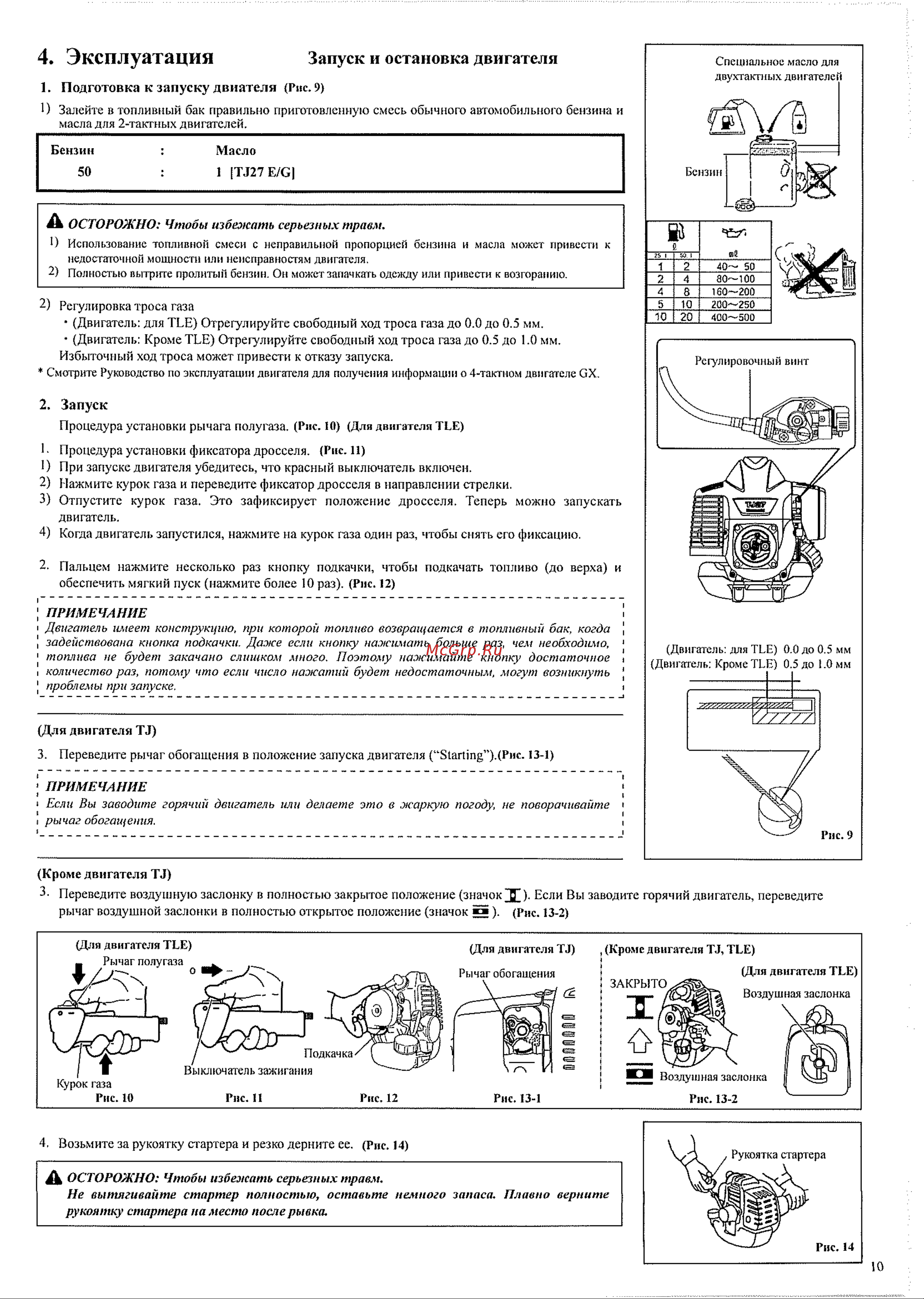 KAAZ Kawasaki VSP255S-TJ27D LUXE Руководство по эксплуатации онлайн [11/17] 769812