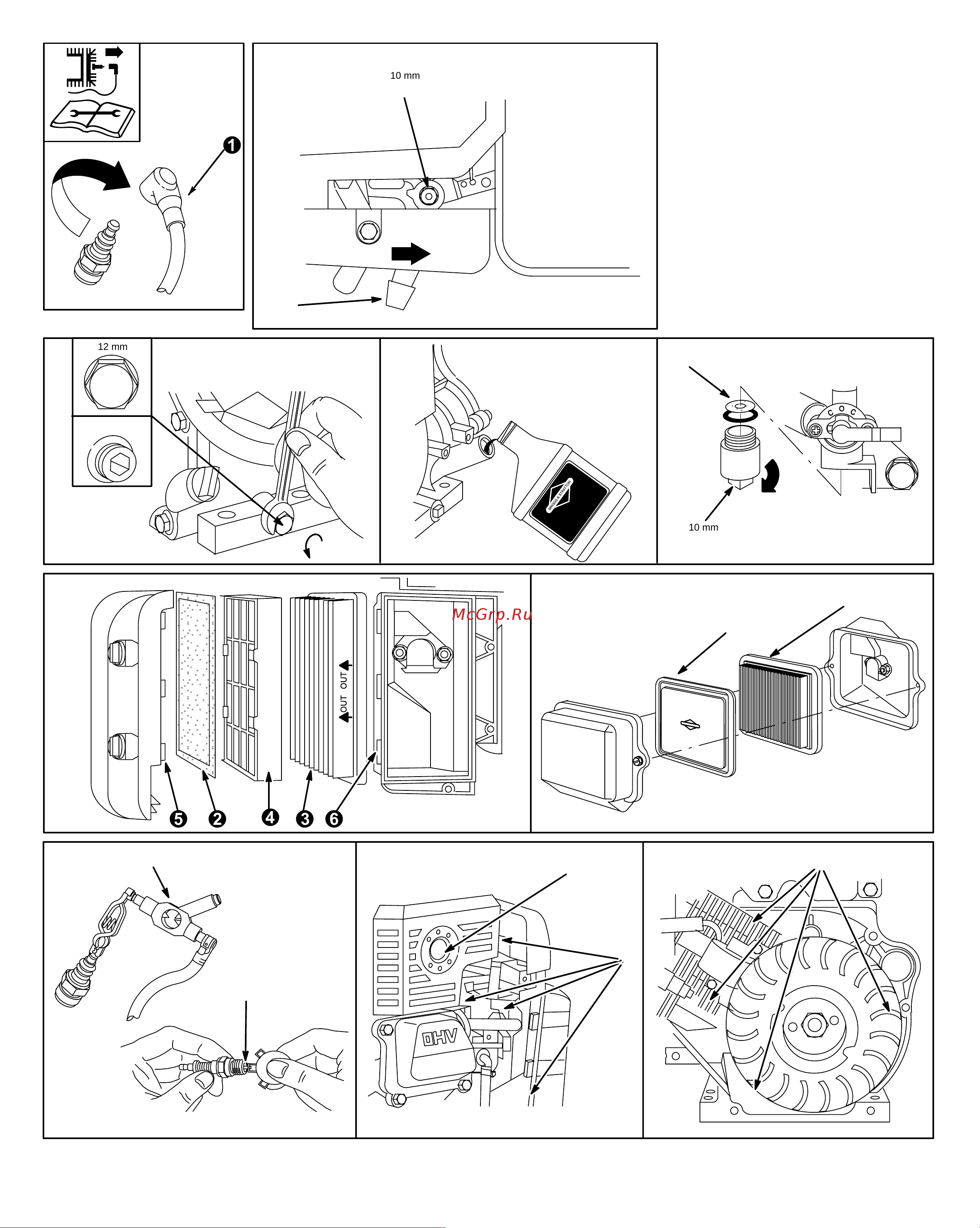 Briggs&Stratton BRIGGS & STRATTON 85400 Руководство по эксплуатации онлайн [7/8] 769859