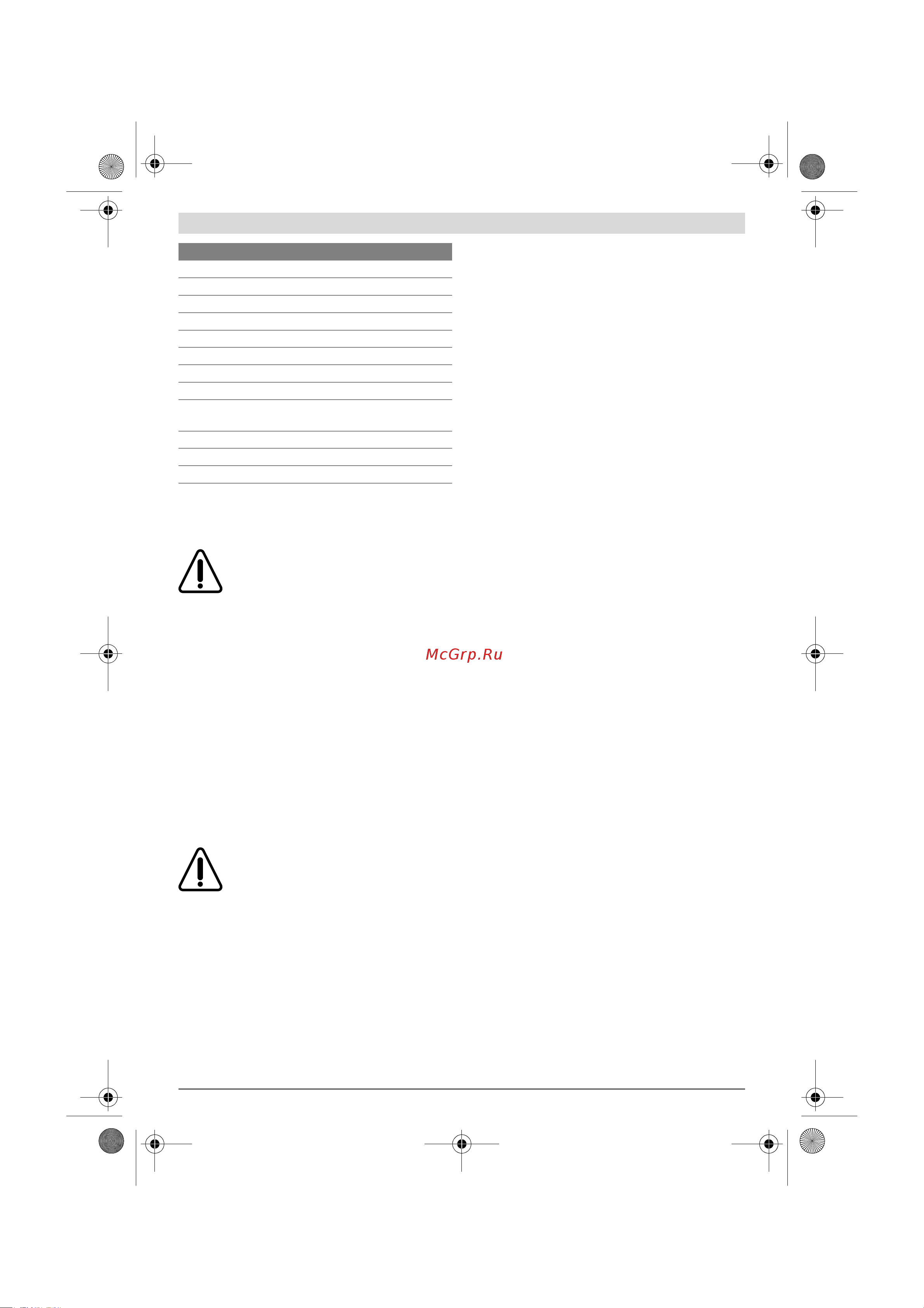 Bosch 37-13+ AQT [6/205] Arbeitshinweise