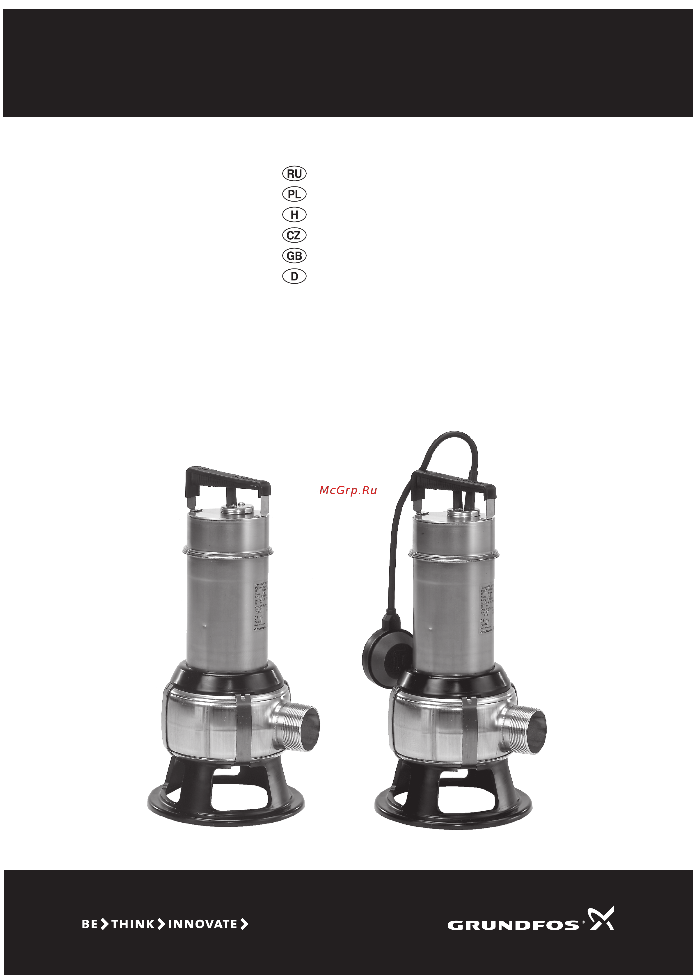 Grundfos AP 35B.50.06.A1.V Руководство по эксплуатации онлайн