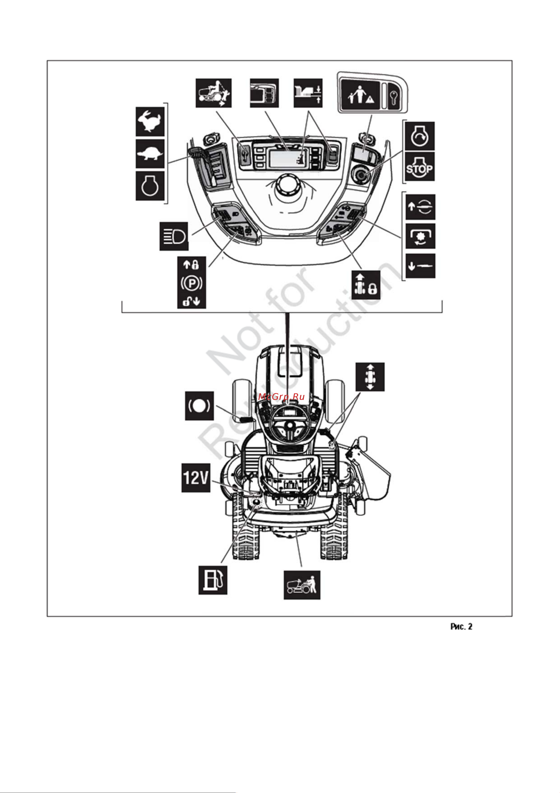 Snapper ENXT2346F [11/31] Равления