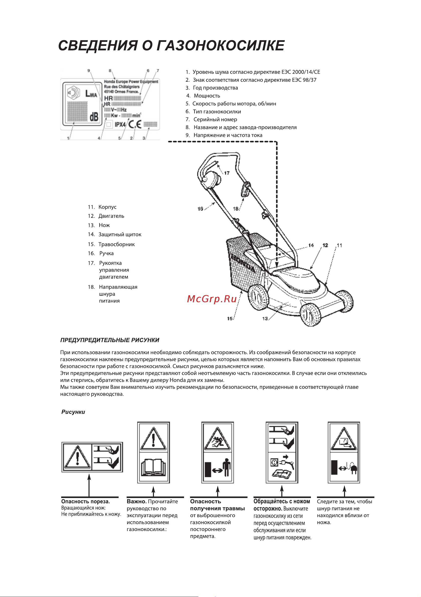 Honda HRE 370 A2 PLE [3/10] Page 2