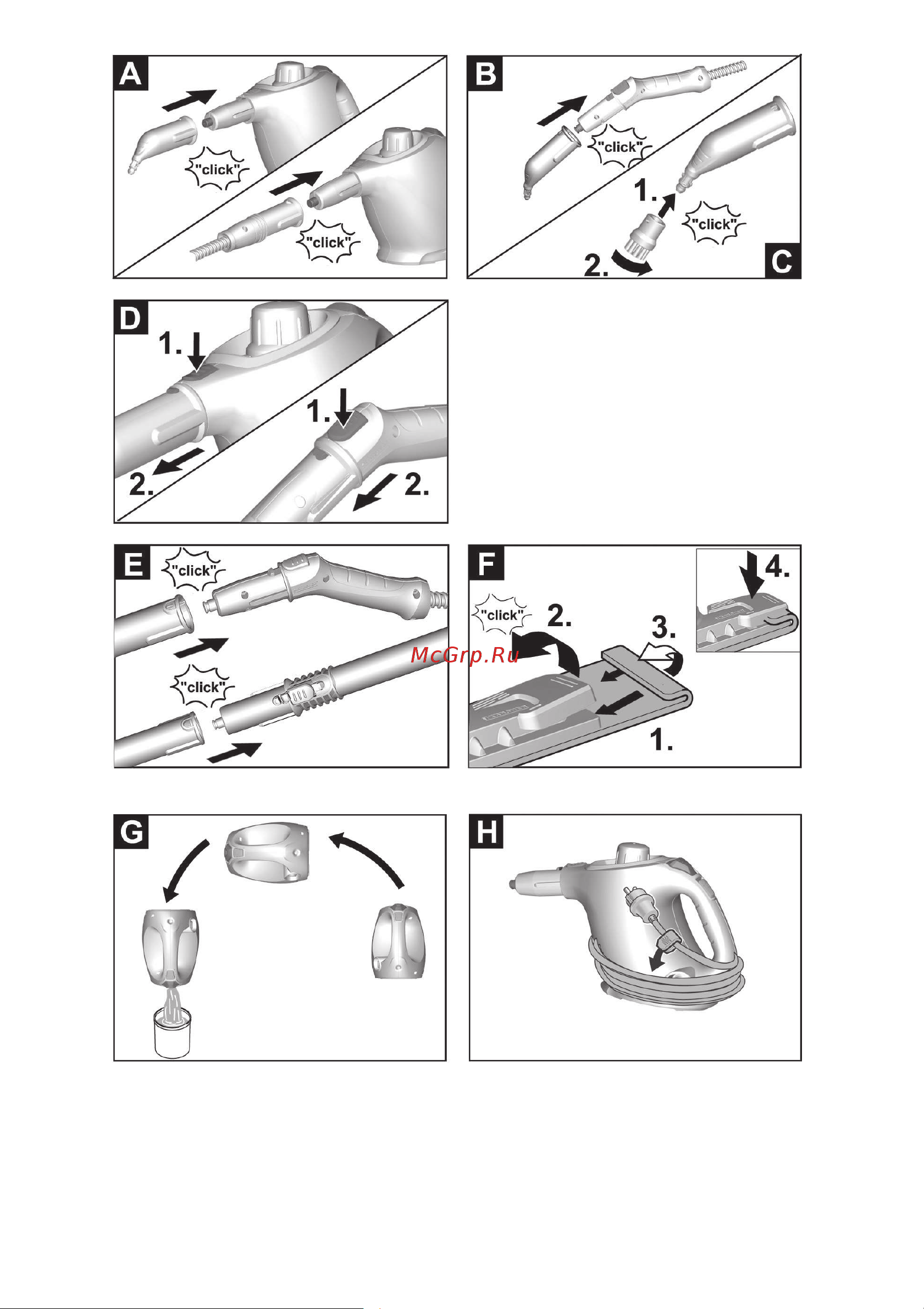 Karcher SC 1 + FloorKit Руководство по эксплуатации онлайн [3/11] 770337