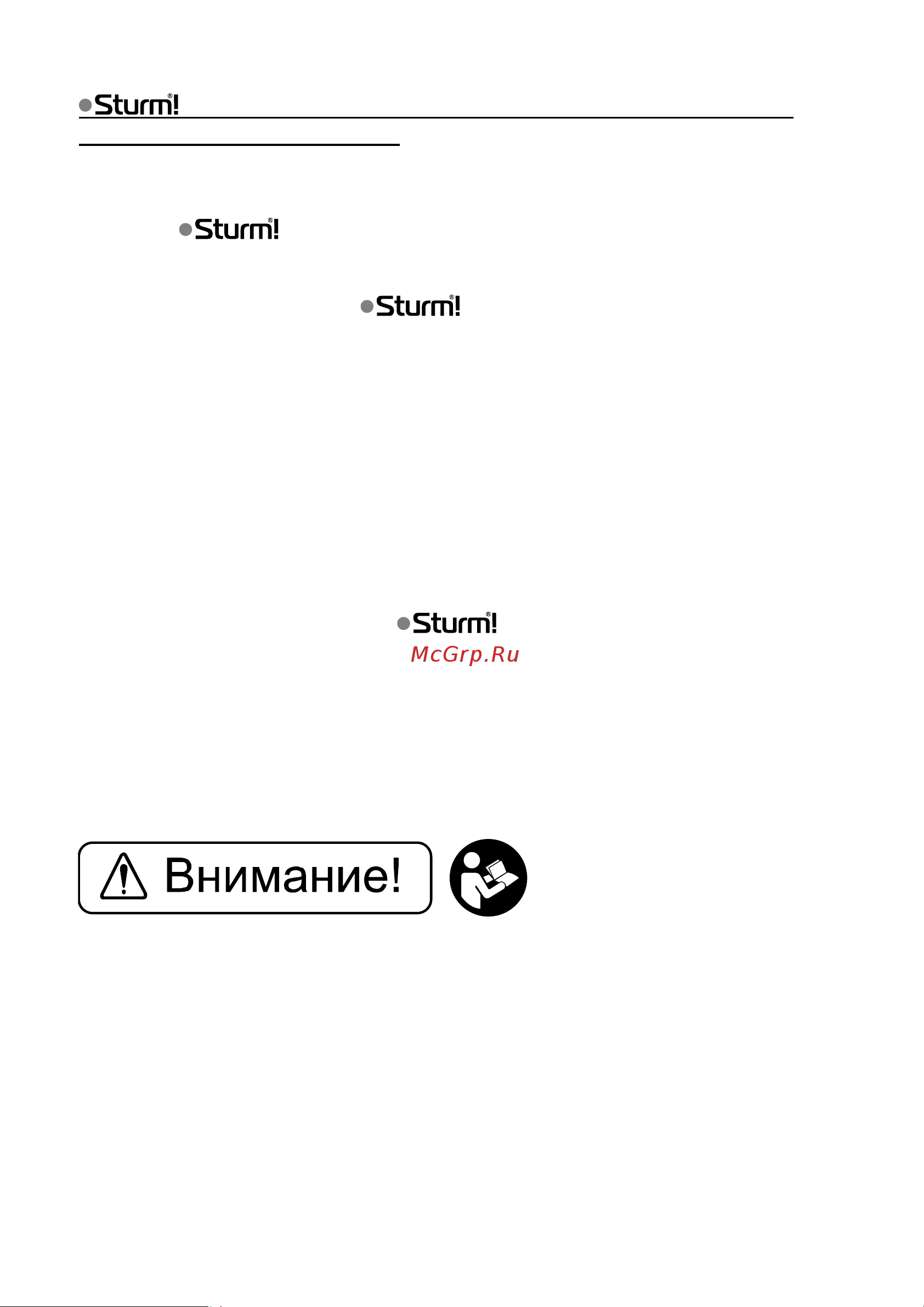 Sturm STURM PW9235 Руководство по эксплуатации онлайн [3/20] 770375