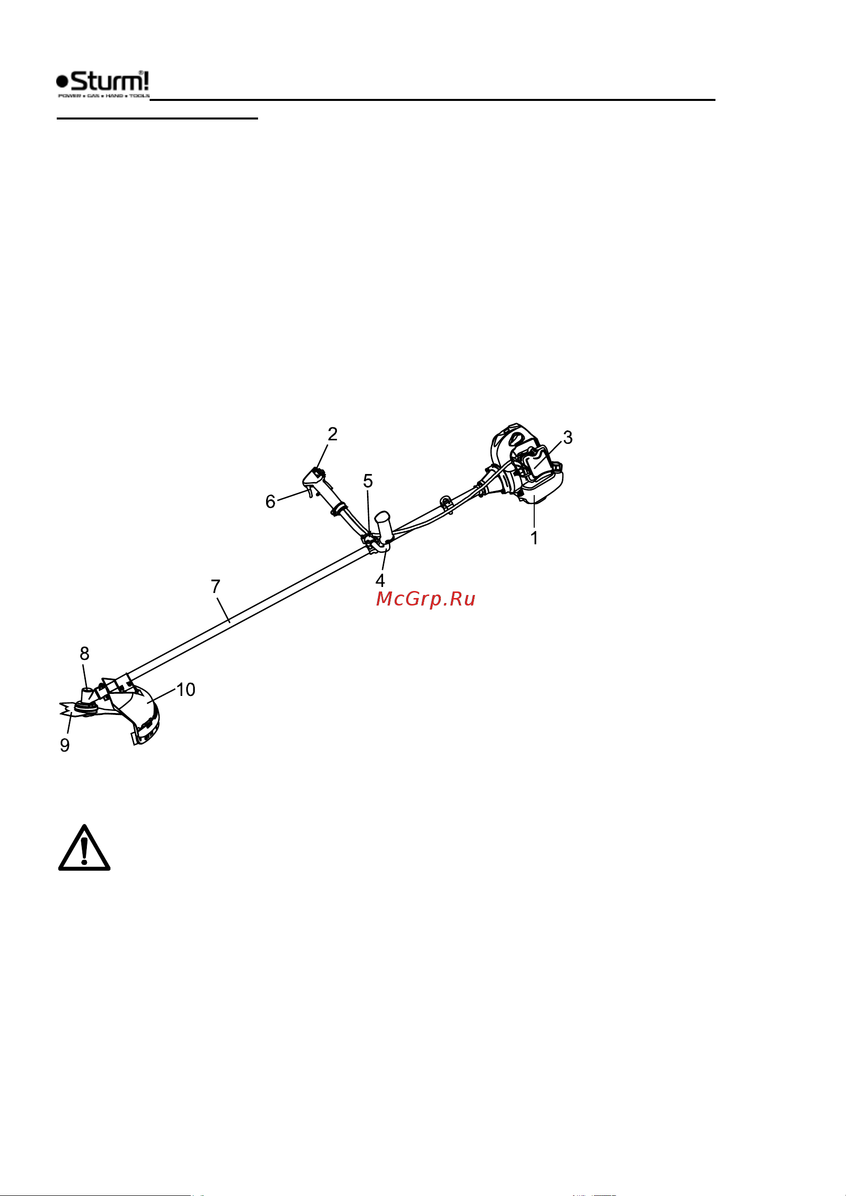 Sturm STURM BT9143BL [8/18] Основные части
