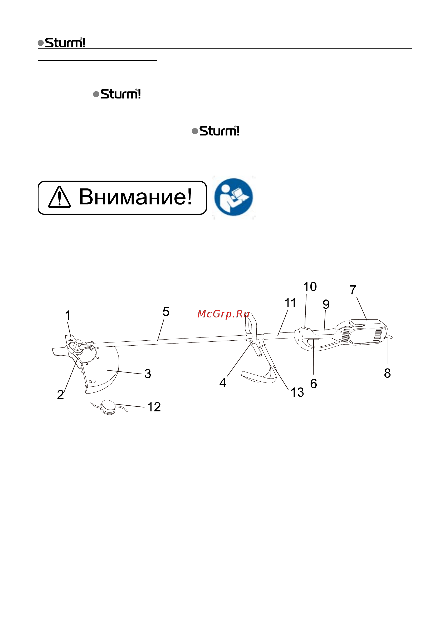 Sturm STURM GT3514D [3/12] Внешний вид и составные части