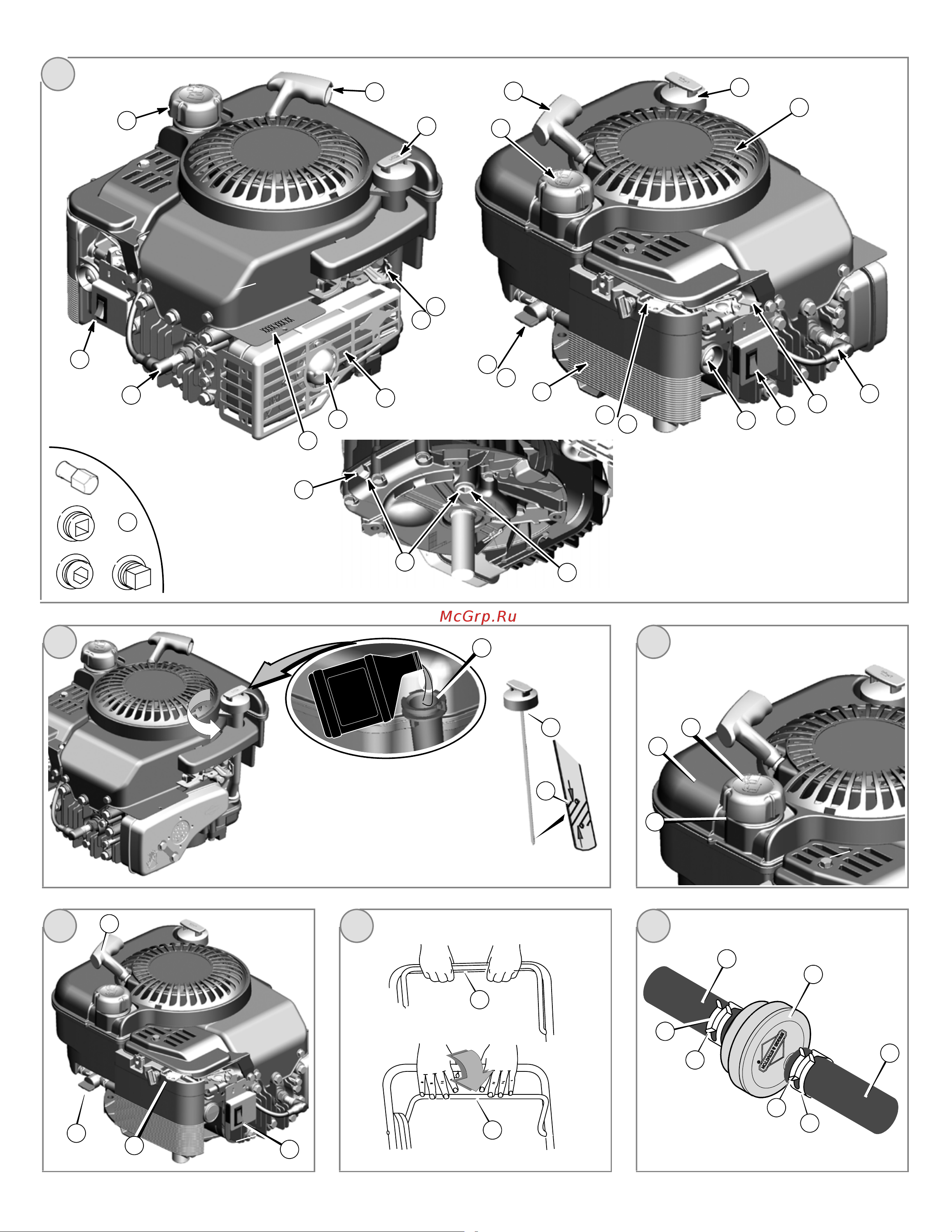 Oleo-Mac MAX 53TBXE Руководство по эксплуатации онлайн [2/12] 770441