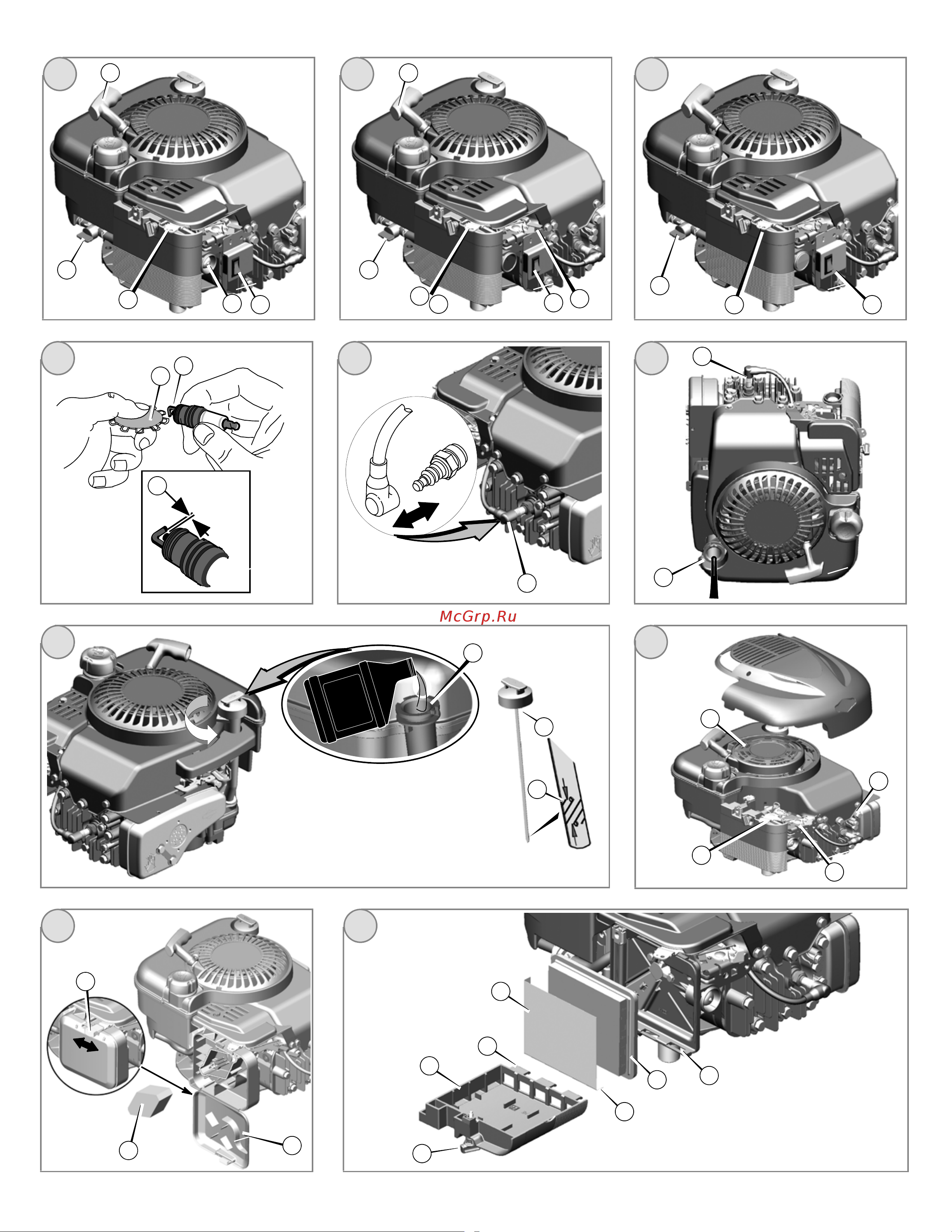 Oleo-Mac MAX 53TBXE Руководство по эксплуатации онлайн [3/12] 770441