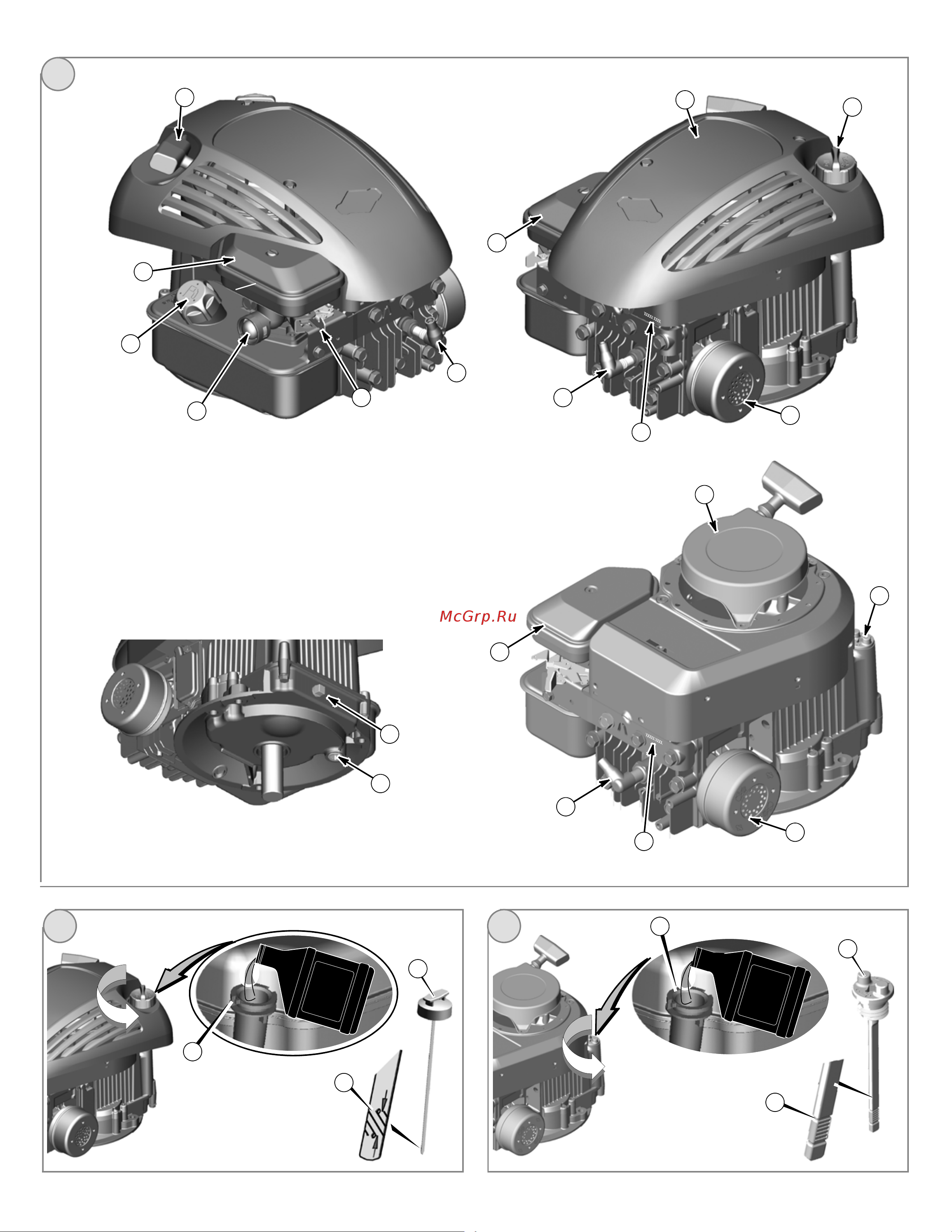 Oleo-Mac G44P Руководство по эксплуатации онлайн [2/11] 770443