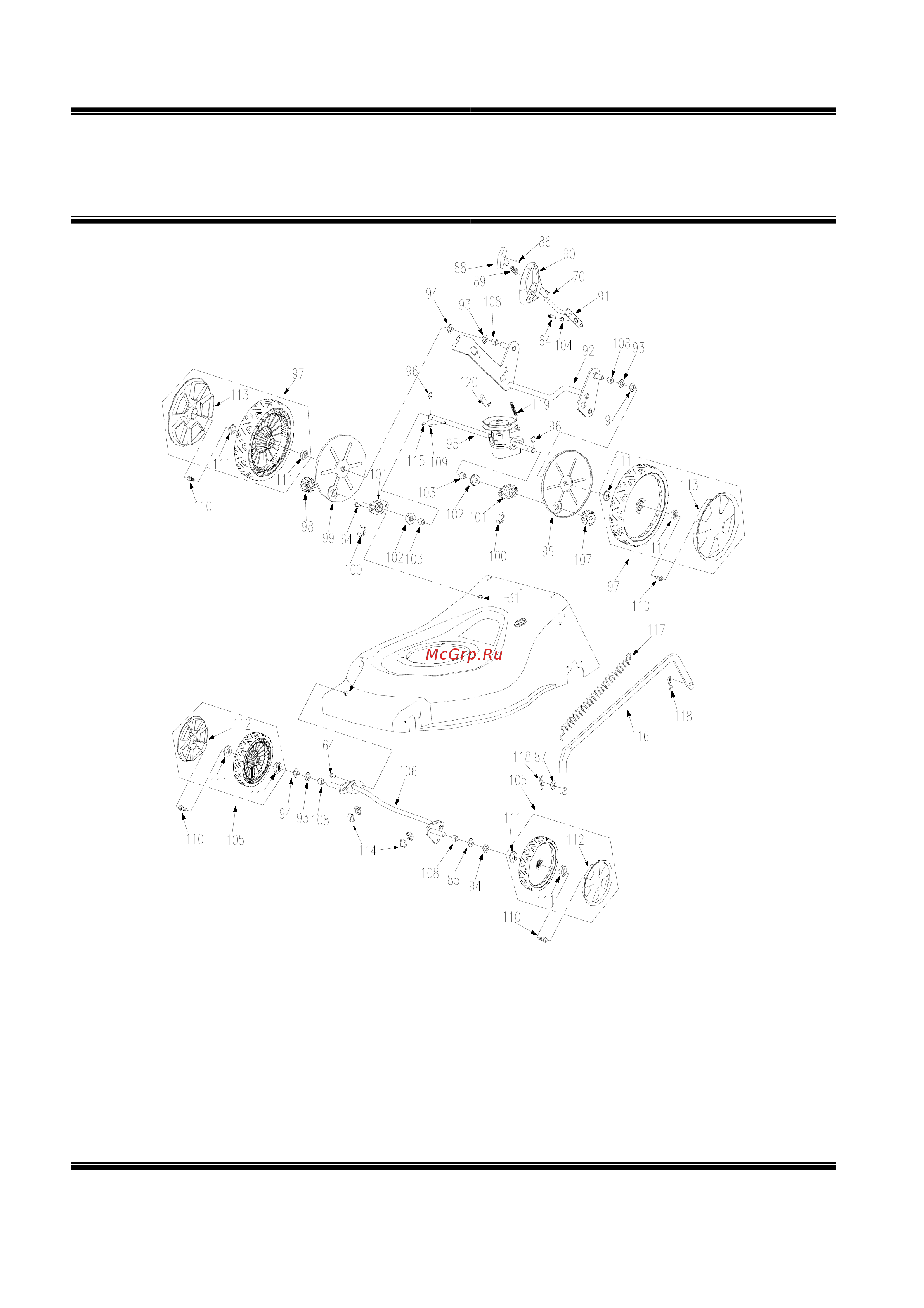 DDE WYZ20H2-13 - деталировка [8/12] Drive assembly