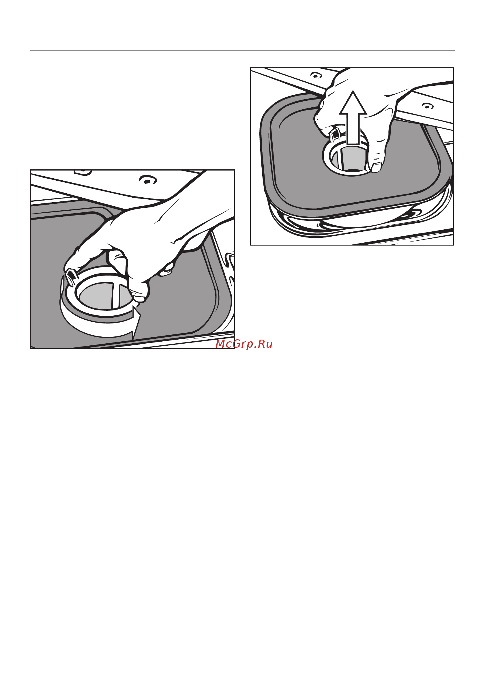 Miele PG 8535 [63/84] Èñòêà ïëîñêîãî ôèëüòðà è ôèëüòðà òîíêîé î èñòêè 63