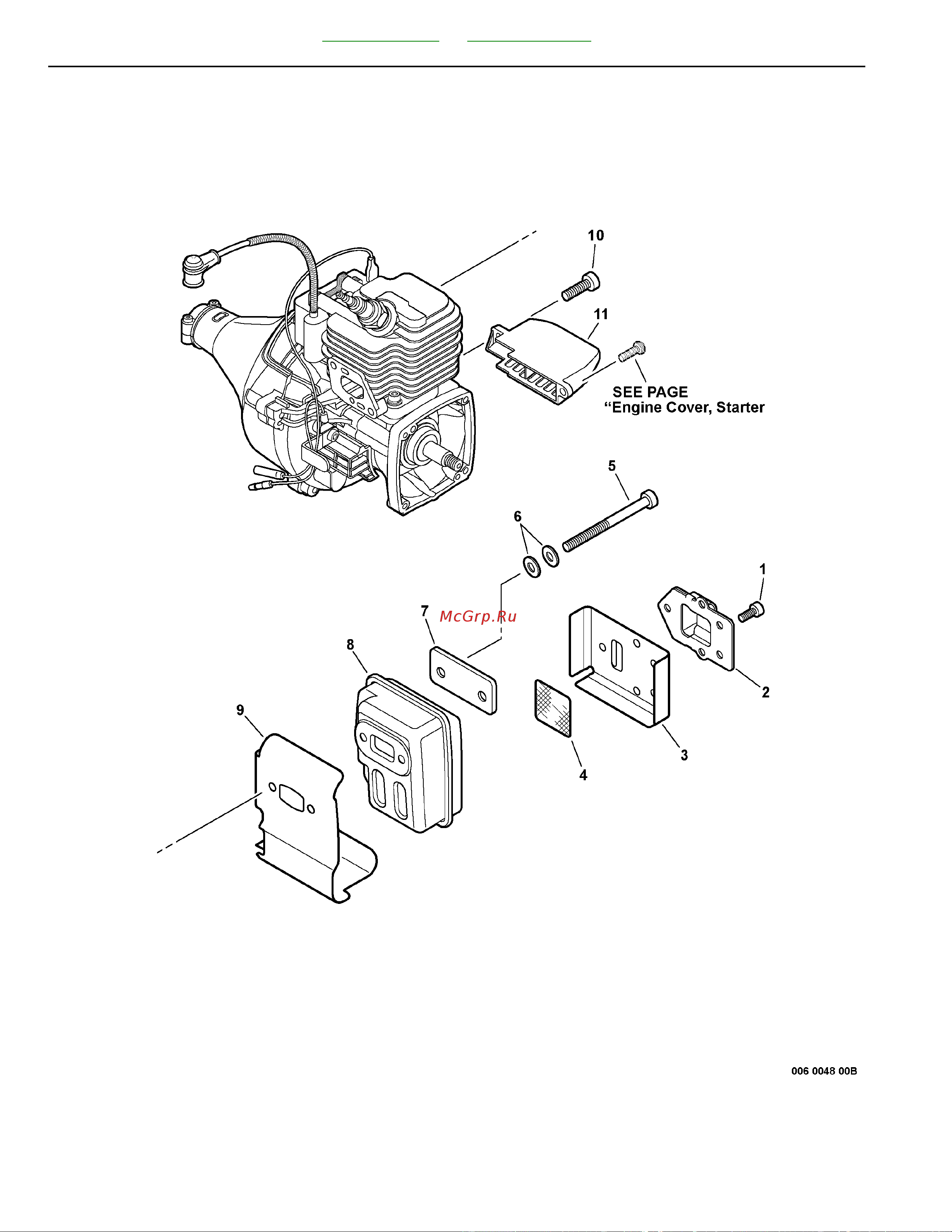 ECHO INCORPORATED ECHO PPT-235ES (деталировка) [12/42] Ppt 235es power pruner exhaust