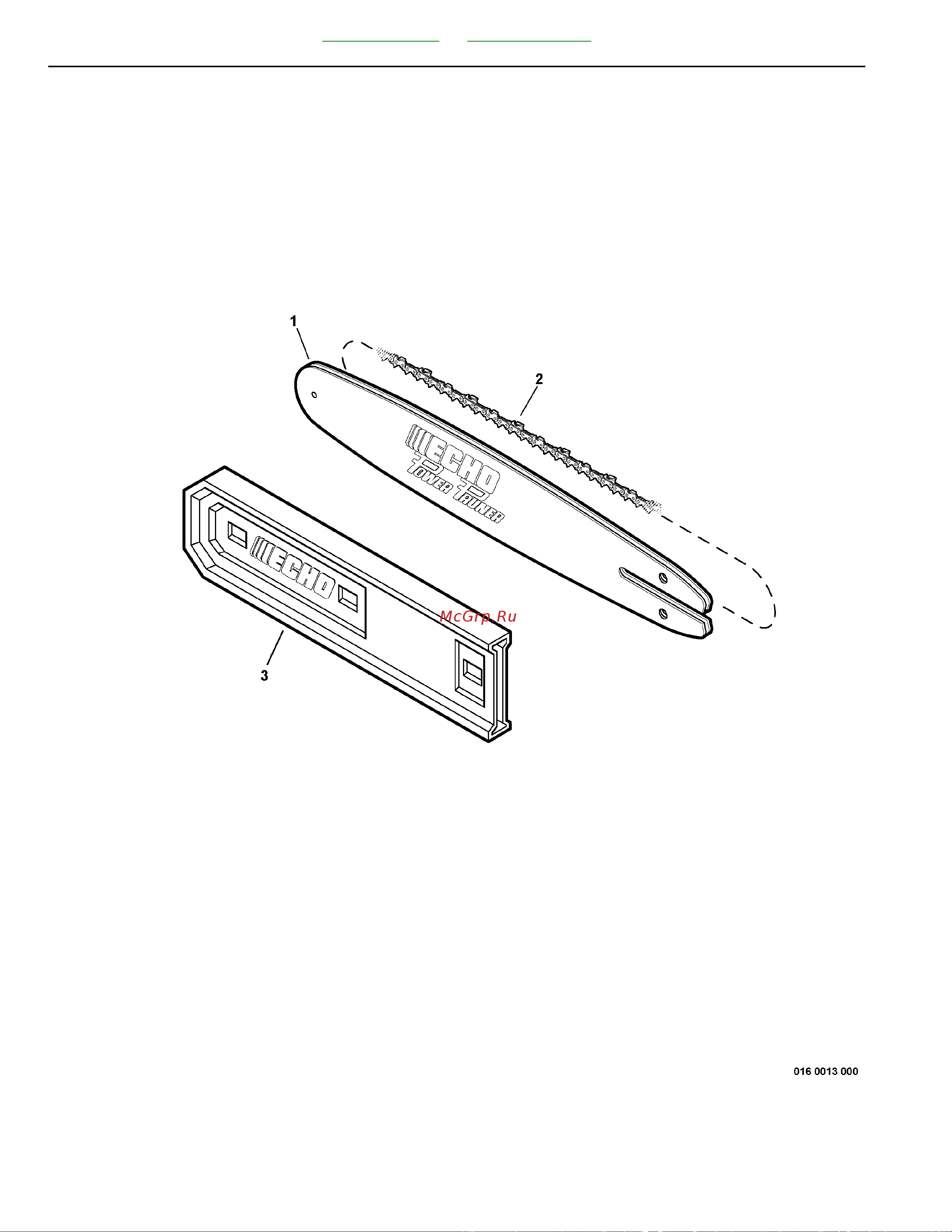 ECHO INCORPORATED ECHO PPT-235ES (деталировка) [20/42] Ppt 235es power pruner guide bar sawing chain guide bar cover