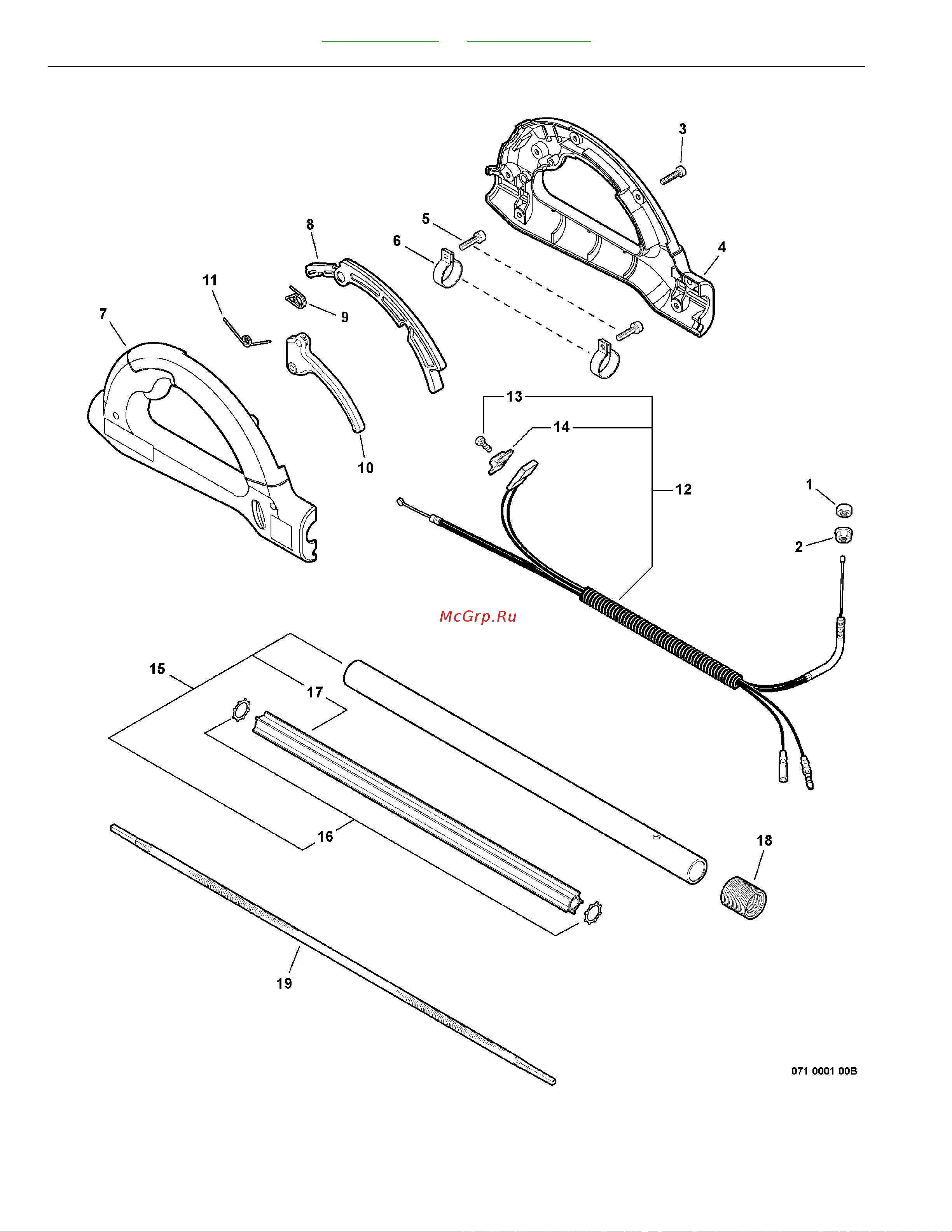 ECHO INCORPORATED ECHO PPT-235ES (деталировка) [30/42] Ppt 235es power pruner control handle