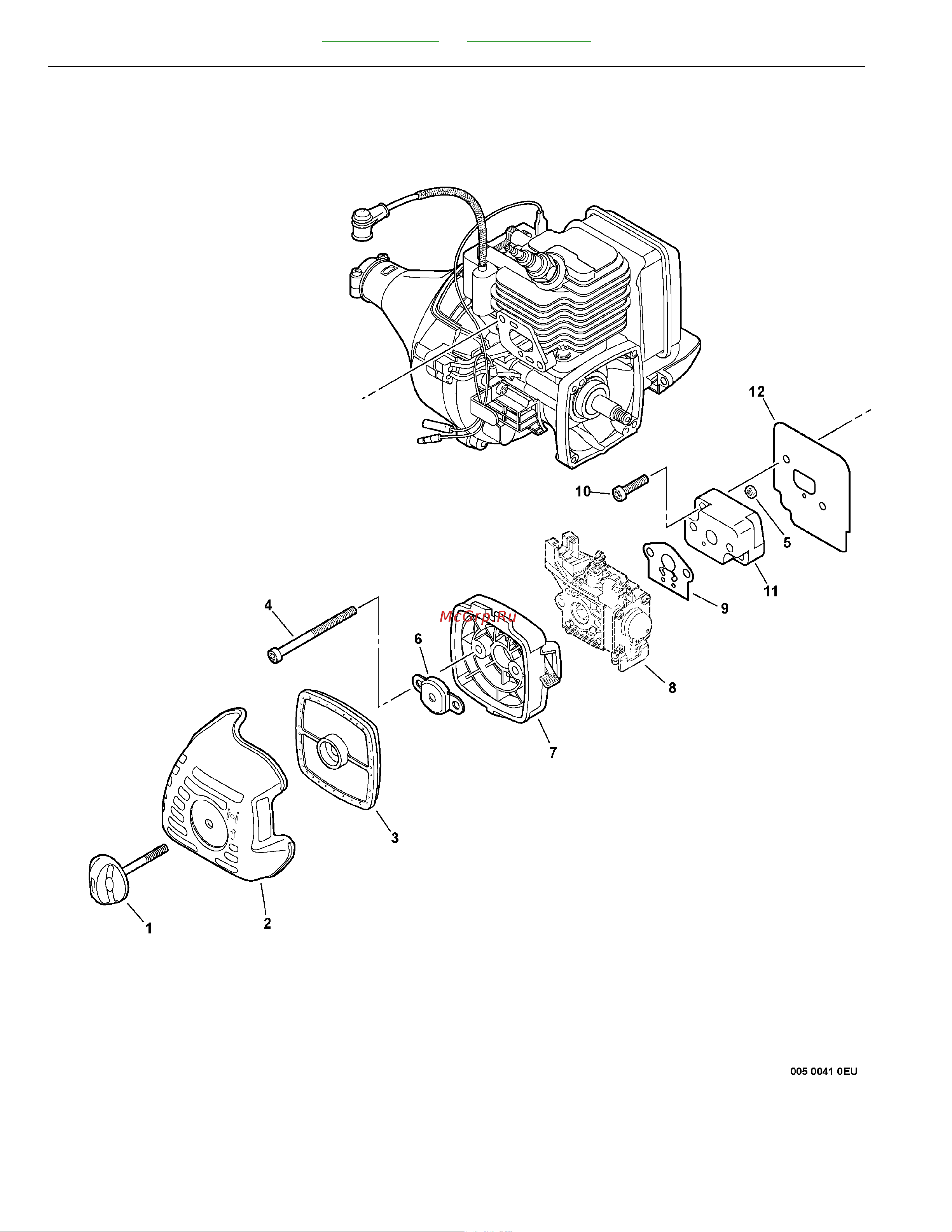 ECHO INCORPORATED ECHO PPT-235ES (деталировка) [8/42] Ppt 235es power pruner intake