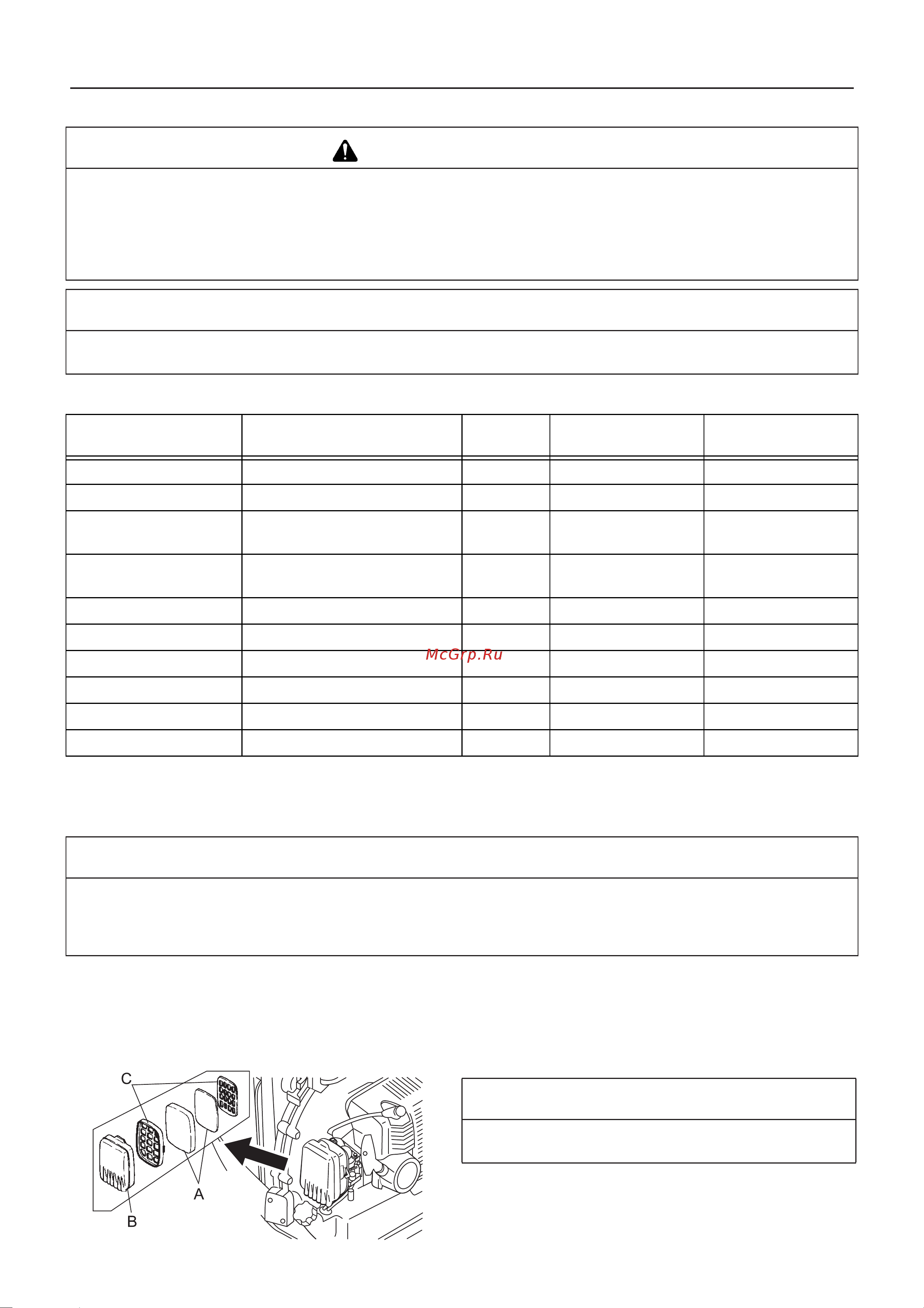 ECHO INCORPORATED ECHO DM-4610 [19/28] Обслуживание и уход
