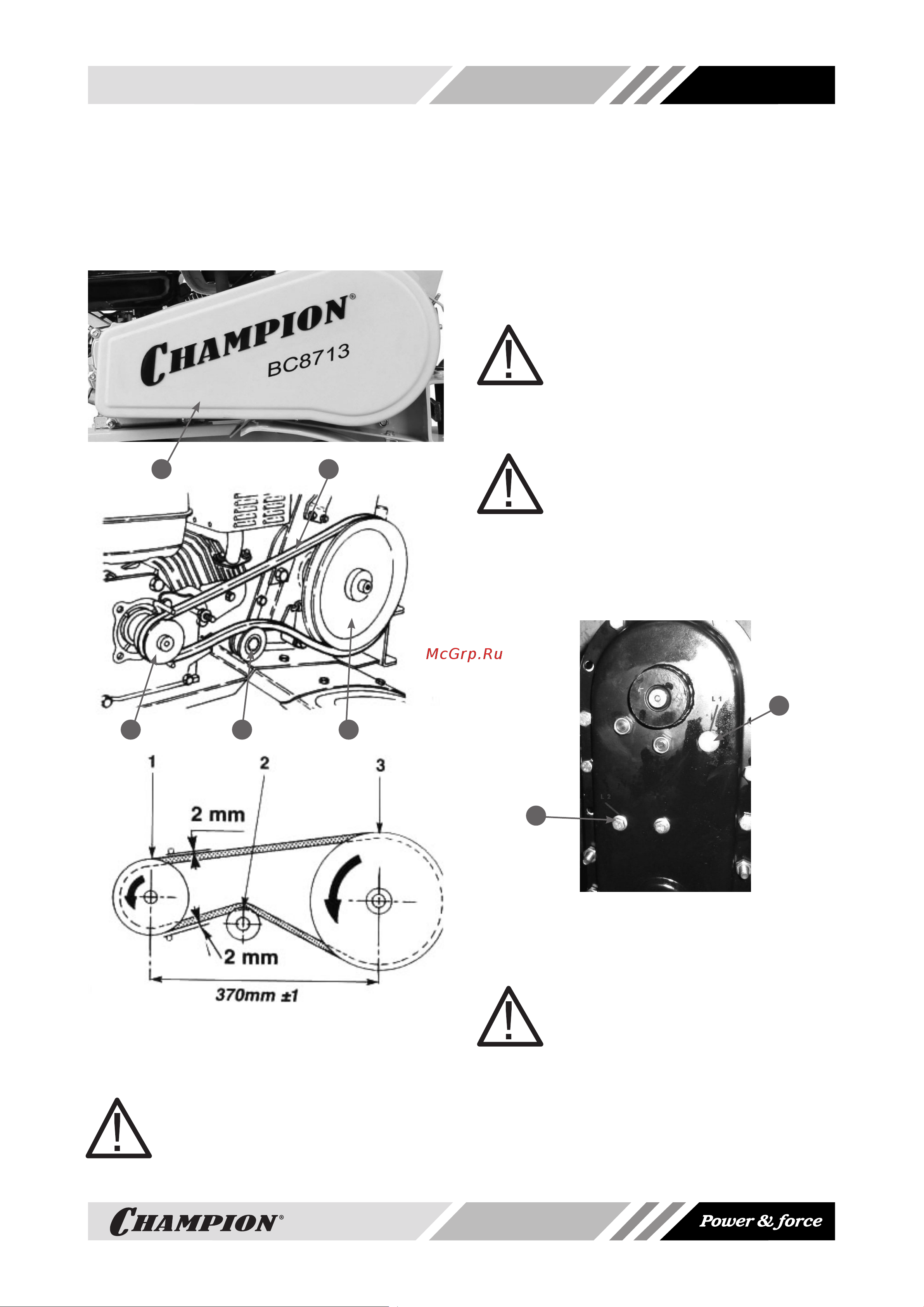 Champion BC8713 [11/24] Обслуживание редуктора