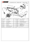 ECHO INCORPORATED ECHO CS-2000 (деталировка) Руководство по эксплуатации
