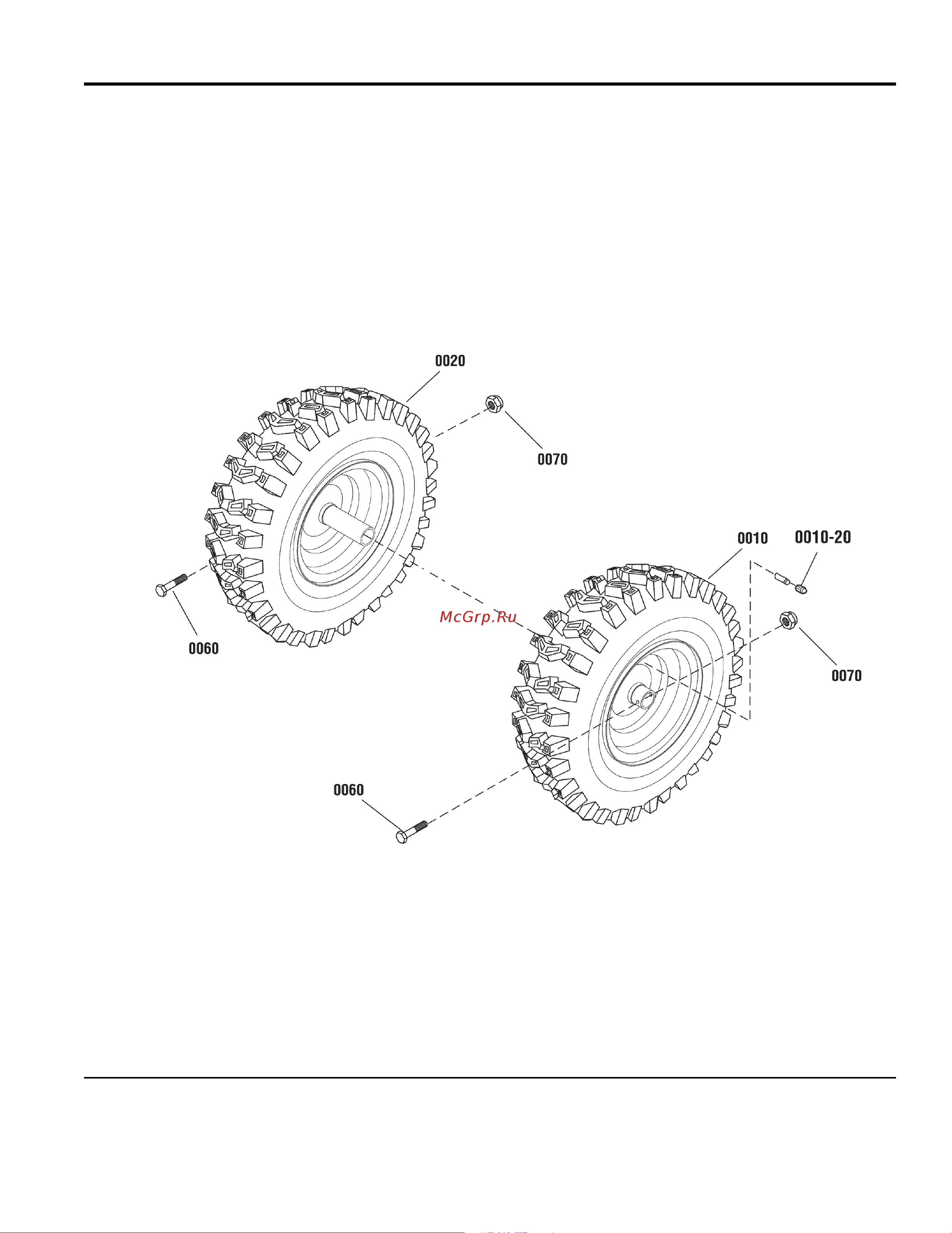Champion ST1074BS - деталировка [18/28] Wheels tires group