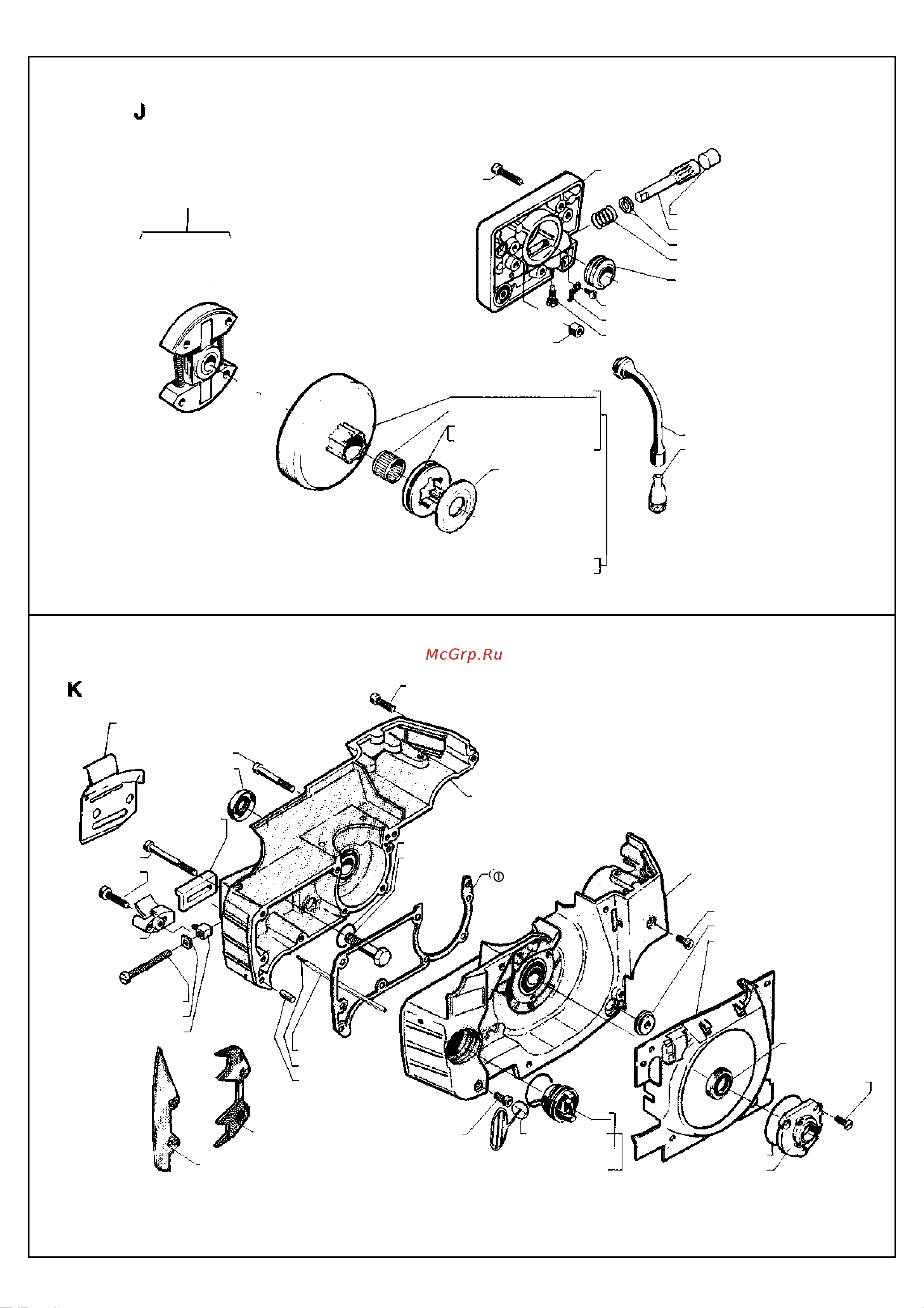 Husqvarna 254 (1990) parts Руководство по эксплуатации онлайн [6/9] 770738
