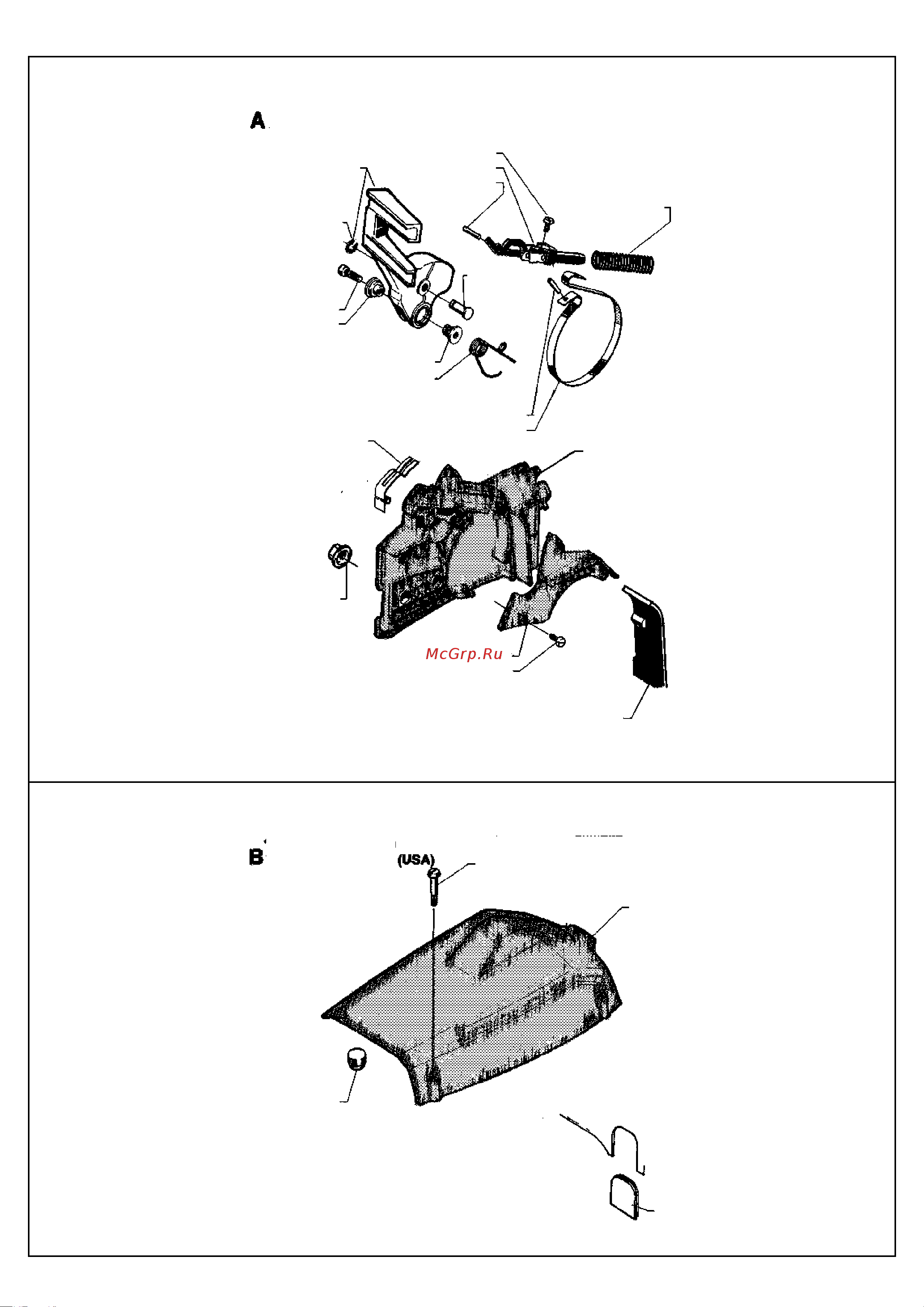 Husqvarna 254 (1994) parts Руководство по эксплуатации онлайн [2/10] 770739