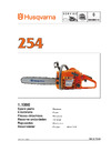 Husqvarna 254 (1998) parts Руководство по эксплуатации