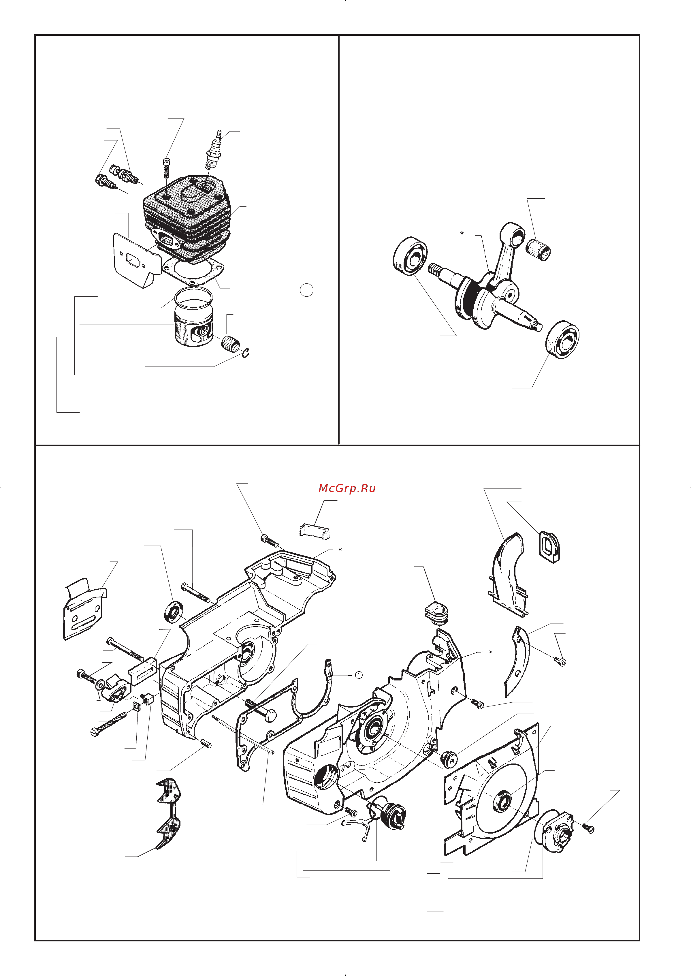 Husqvarna 257 (1998) parts Руководство по эксплуатации онлайн [3/7] 770745