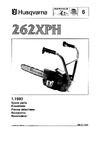 Husqvarna 262 XPH (1993) parts Руководство по эксплуатации