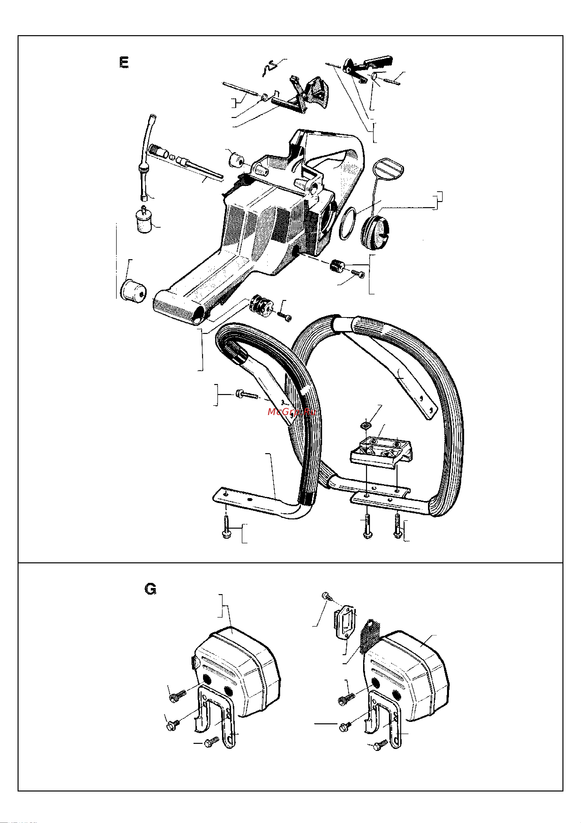 Husqvarna 268 (1990) parts Руководство по эксплуатации онлайн [4/9] 770753