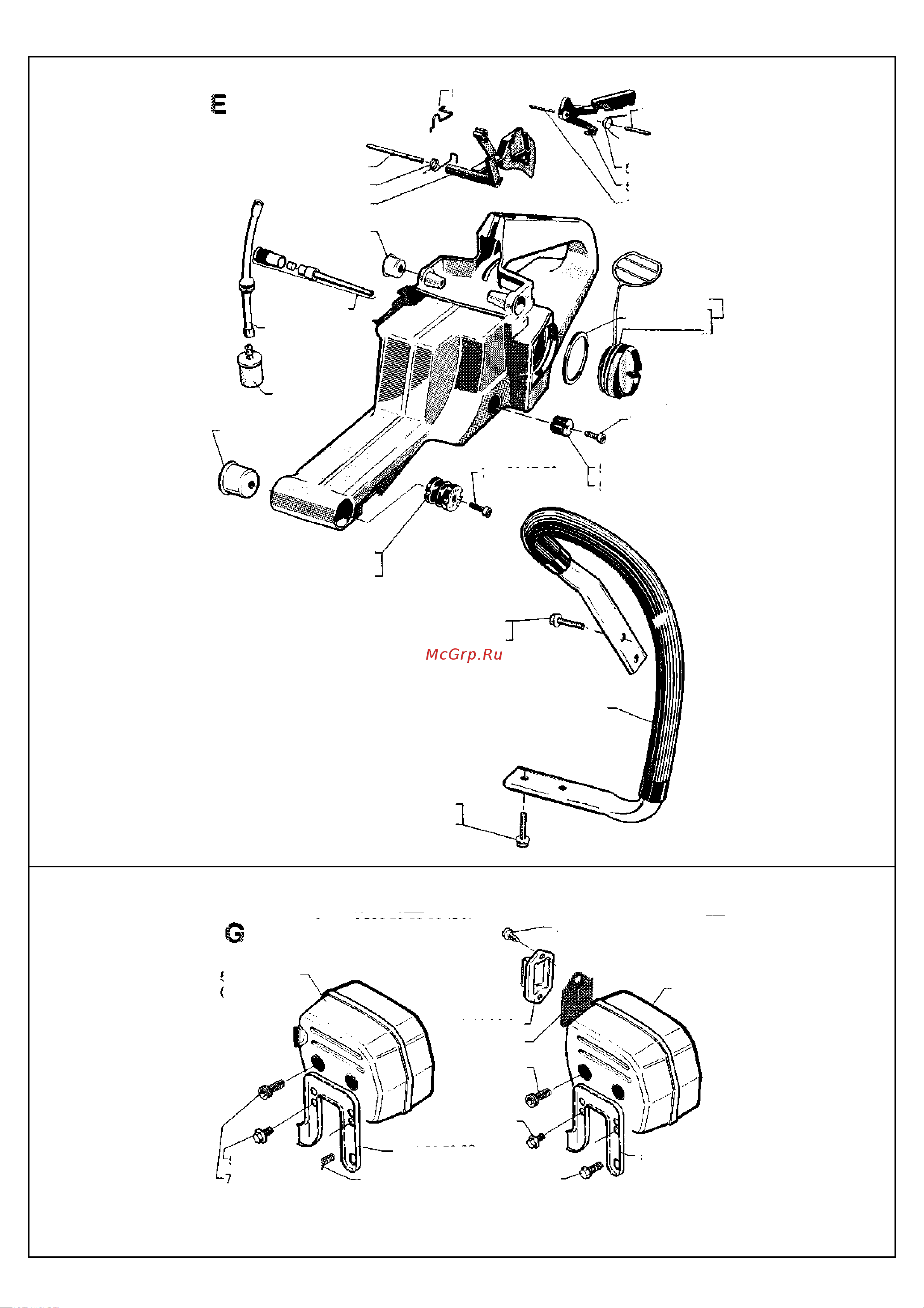 Husqvarna 268 (1991) parts Руководство по эксплуатации онлайн [4/9] 770754