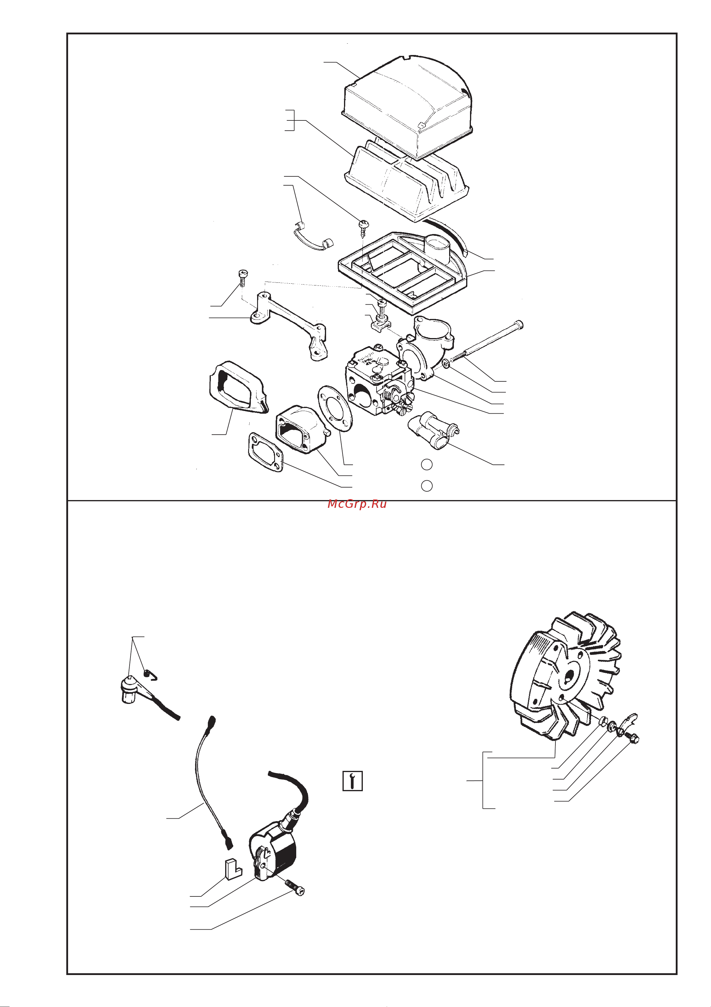 Husqvarna 268 (1999) parts Руководство по эксплуатации онлайн [4/8] 770758