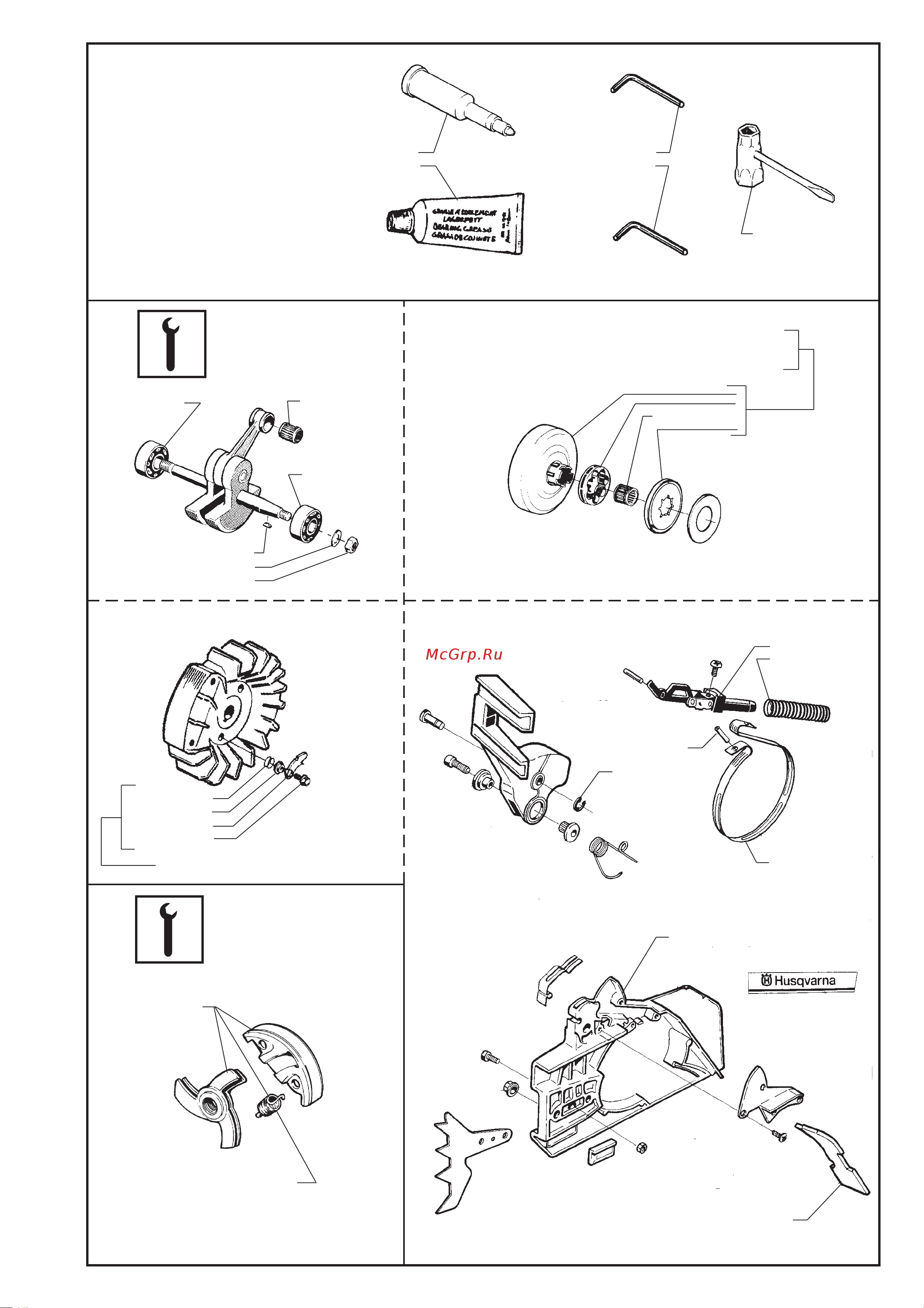 Husqvarna 268 (1999) parts [7/8] 1994 1994