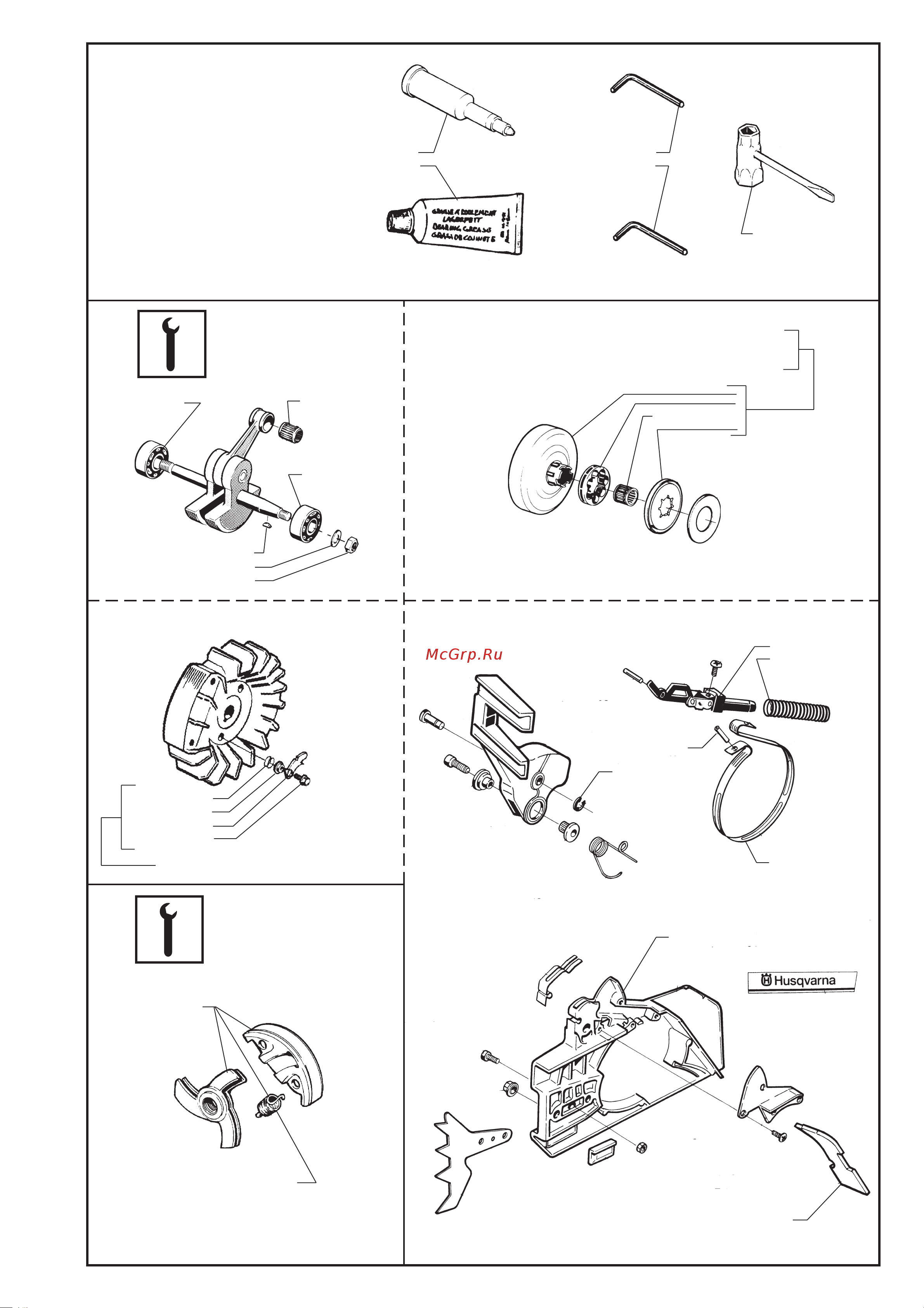 Husqvarna 268 (2001) parts [7/8] Up to 4230001