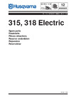Husqvarna 315 (2000) parts Руководство по эксплуатации