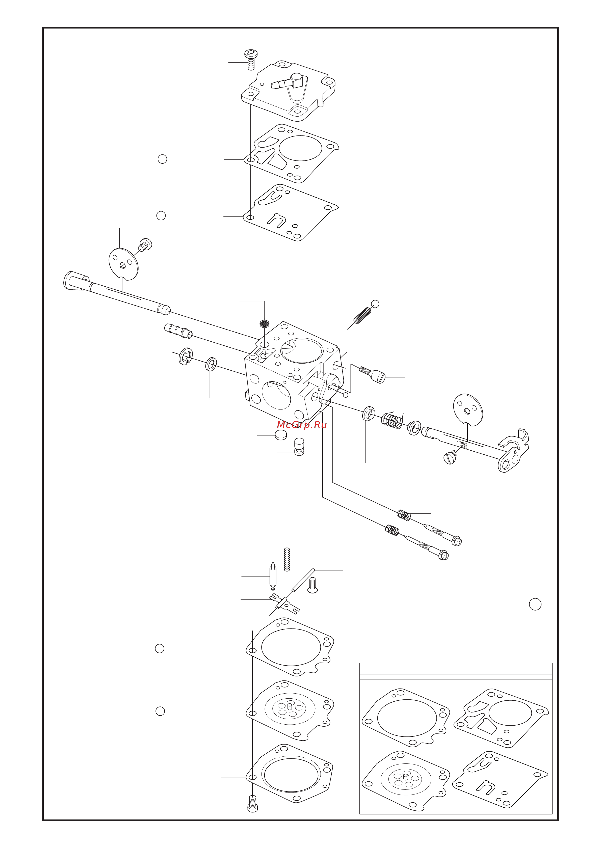 Husqvarna 268 (2007) parts [13/16] Tilotson hs 260a