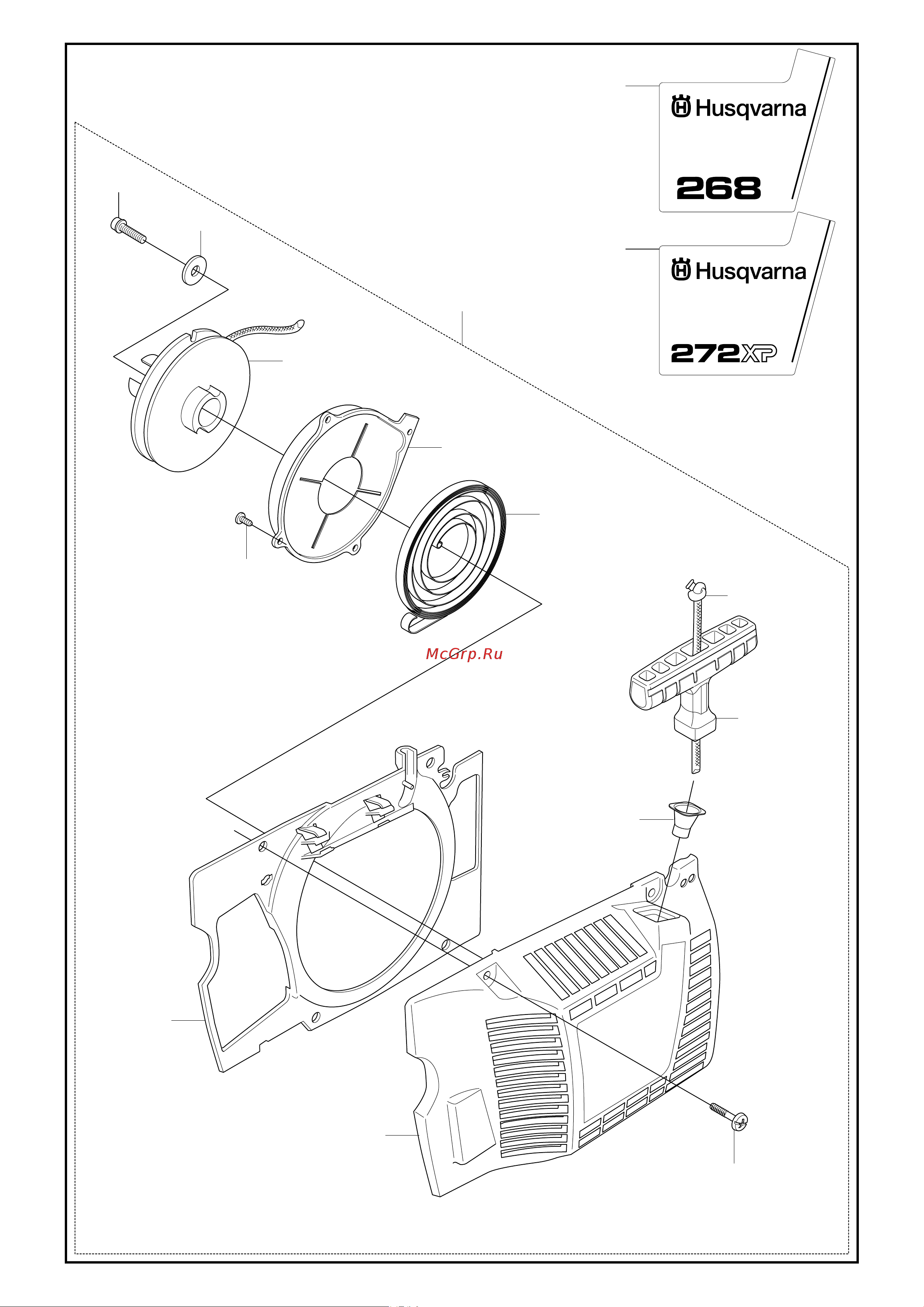 Husqvarna 268 (2009) parts Руководство по эксплуатации онлайн [8/31] 770763