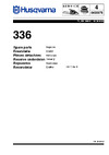 Husqvarna 336 (2004) parts Руководство по эксплуатации