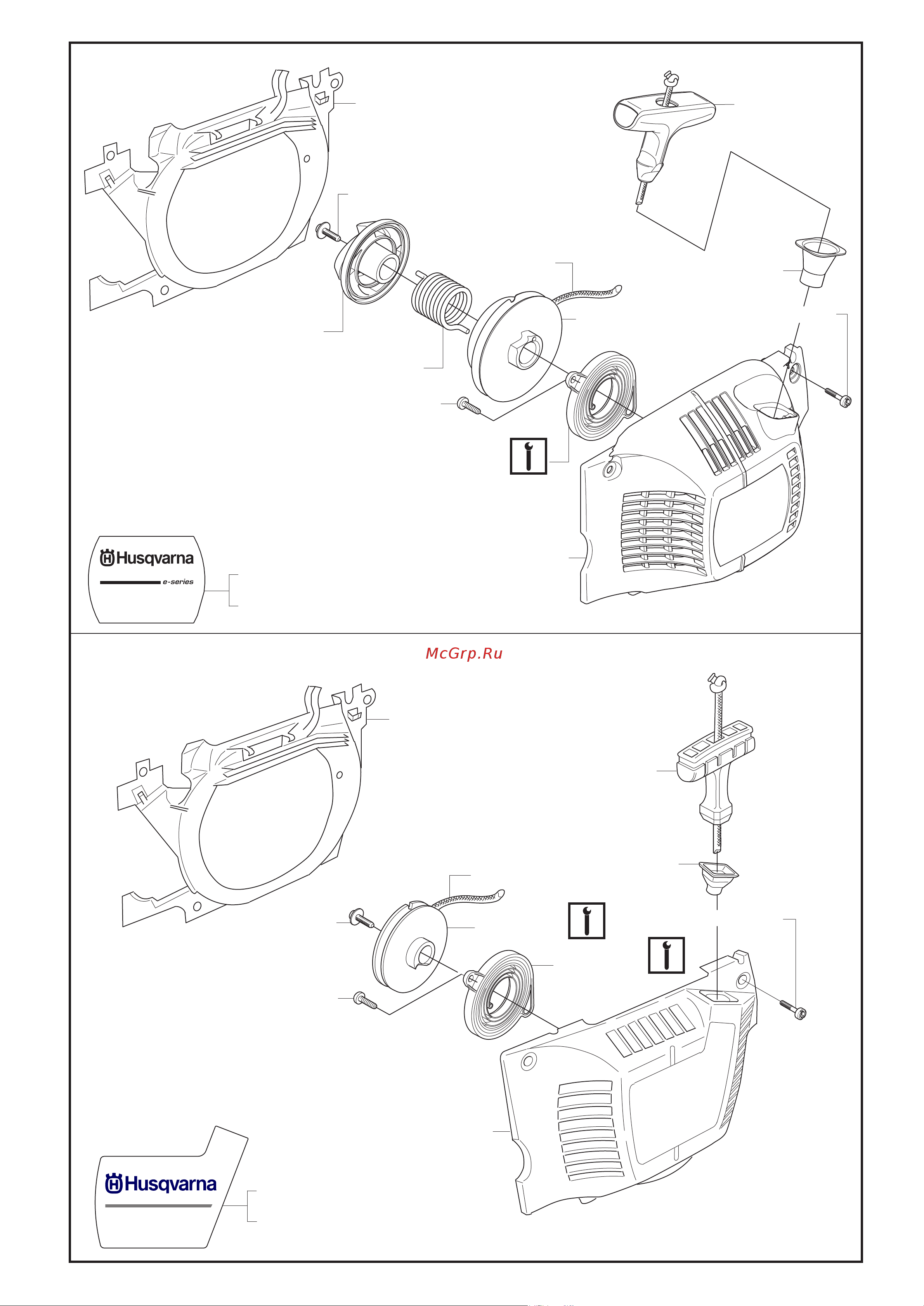 Husqvarna 340e (2005) parts Руководство по эксплуатации онлайн [9/14] 770778