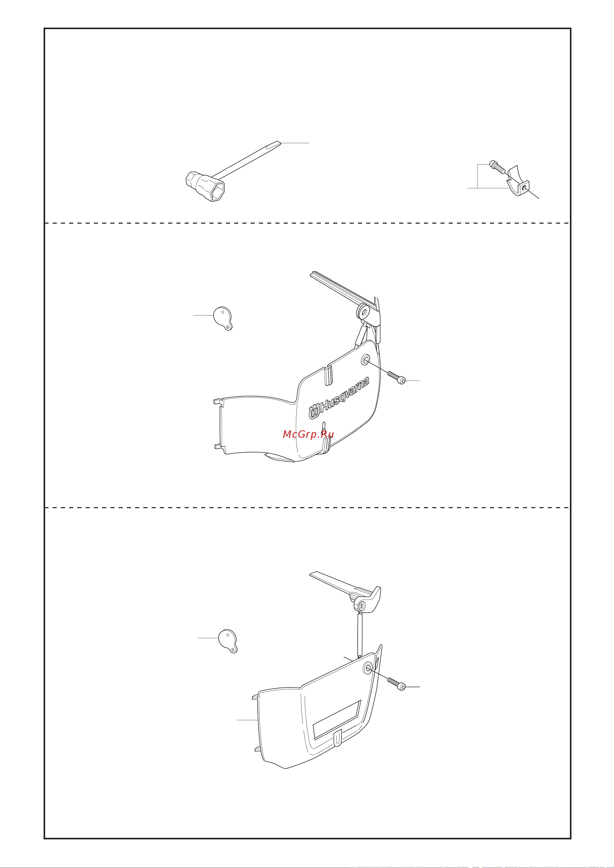 Husqvarna 345 (2007) parts [17/19] Tillbehör accessories zubehöre accessoires accesorios