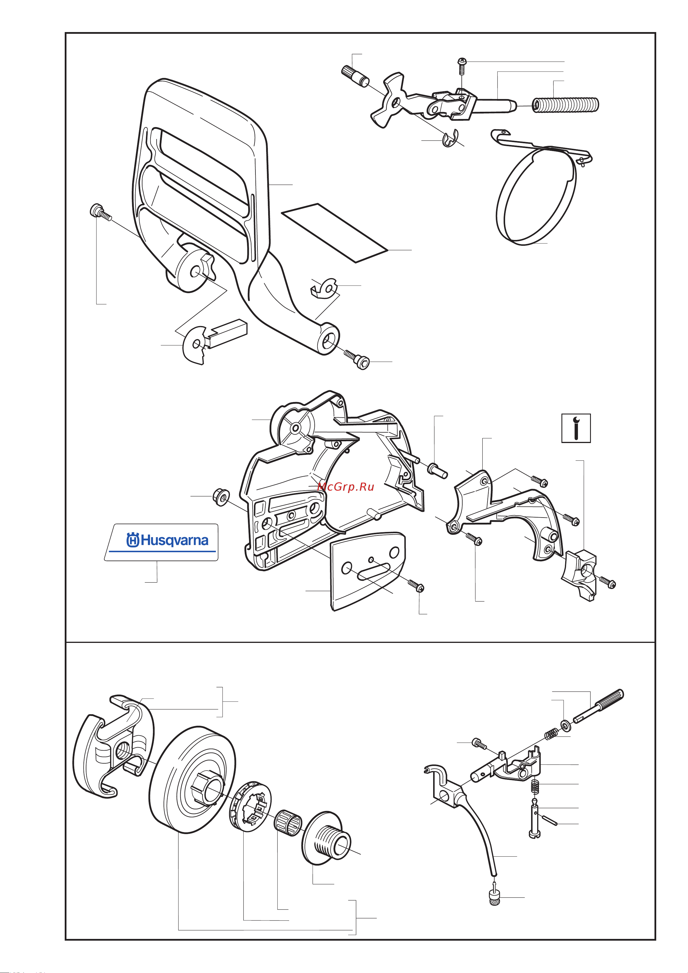 Husqvarna 346 XP (2001) parts Руководство по эксплуатации онлайн [2/11] 770789